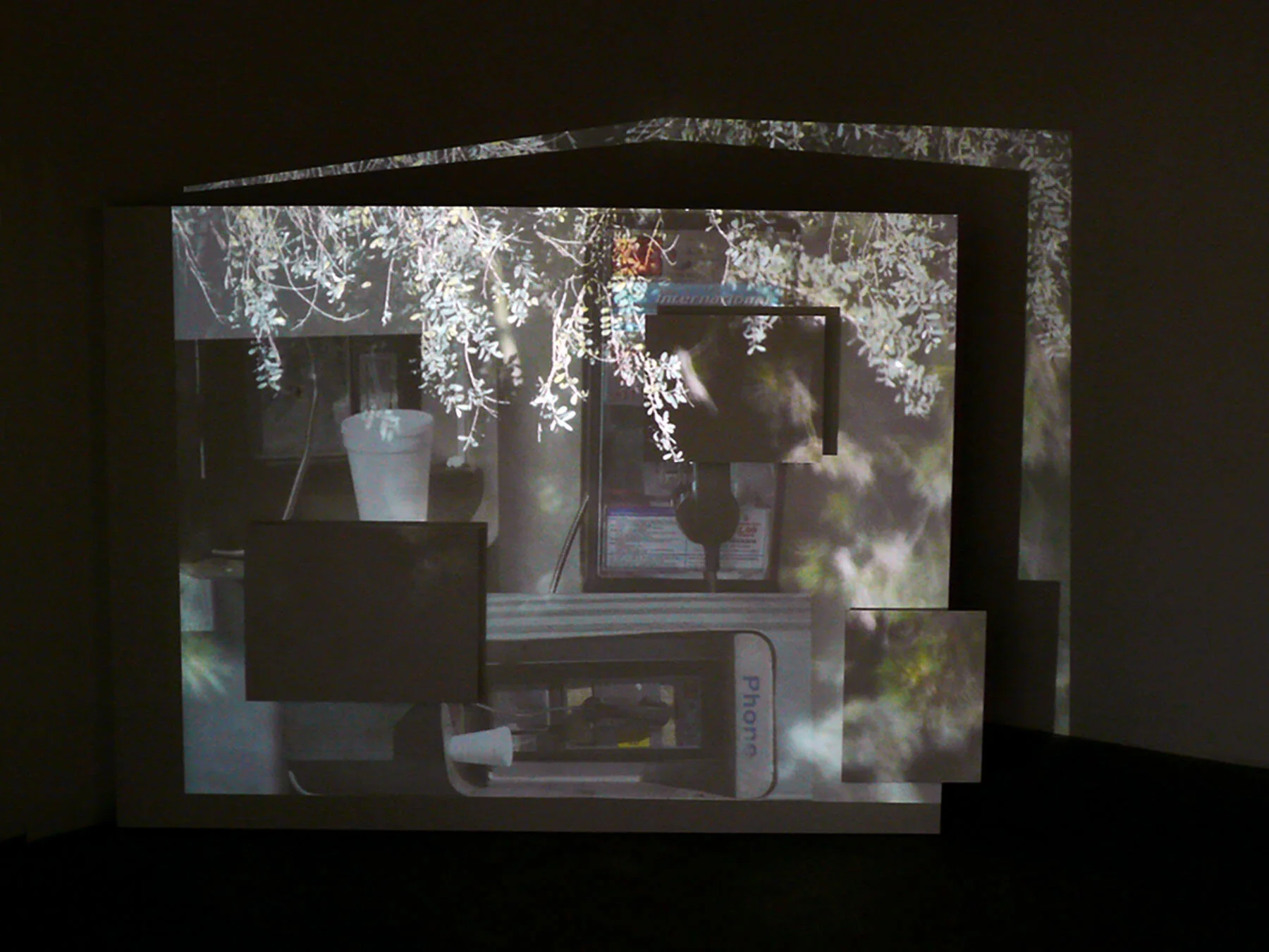   Here to There , installation view, 2007 