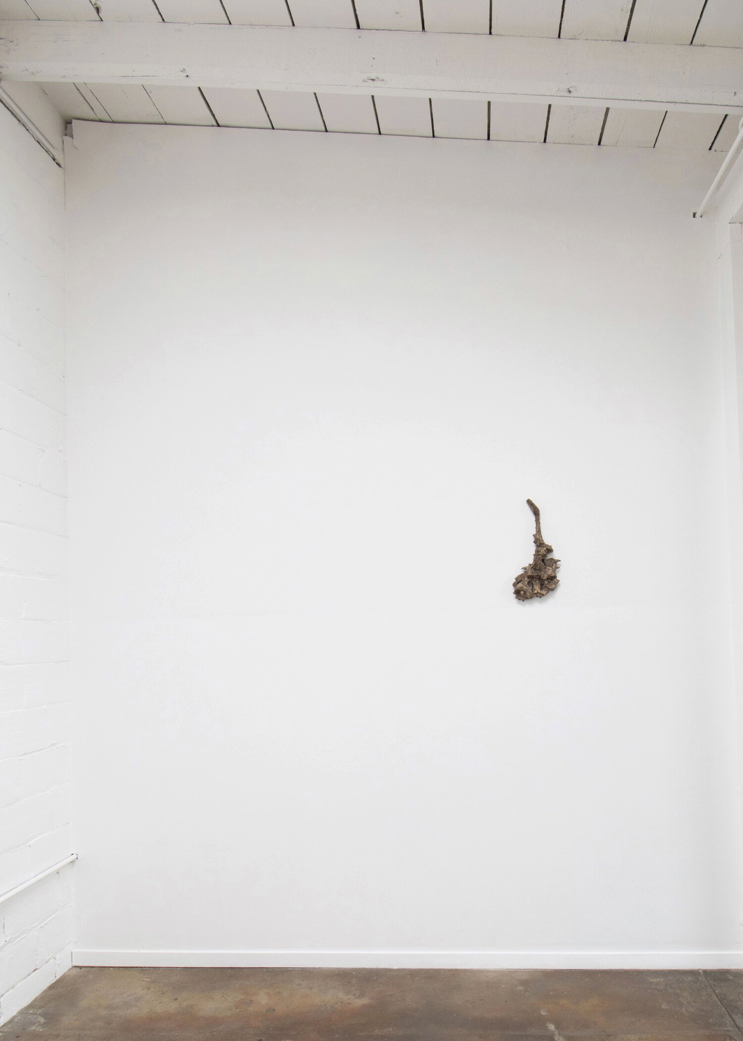   No Part Left Out,  installation view, 2020   Flowers , 2016, bronze, 15.75 x 8 x 3 inches 