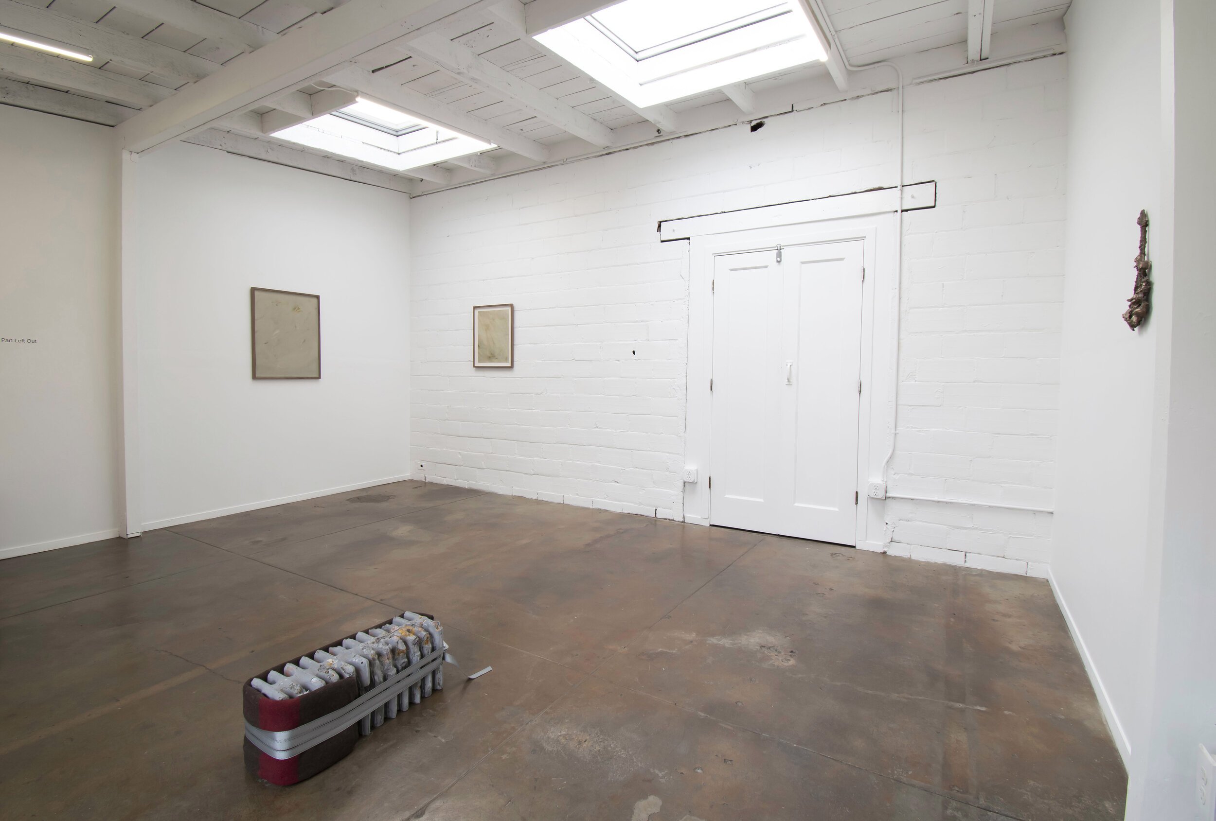   No Part Left Out: Rebeca Bollinger, June Crespo, and Miguel Marina,  exhibition view, 2020 