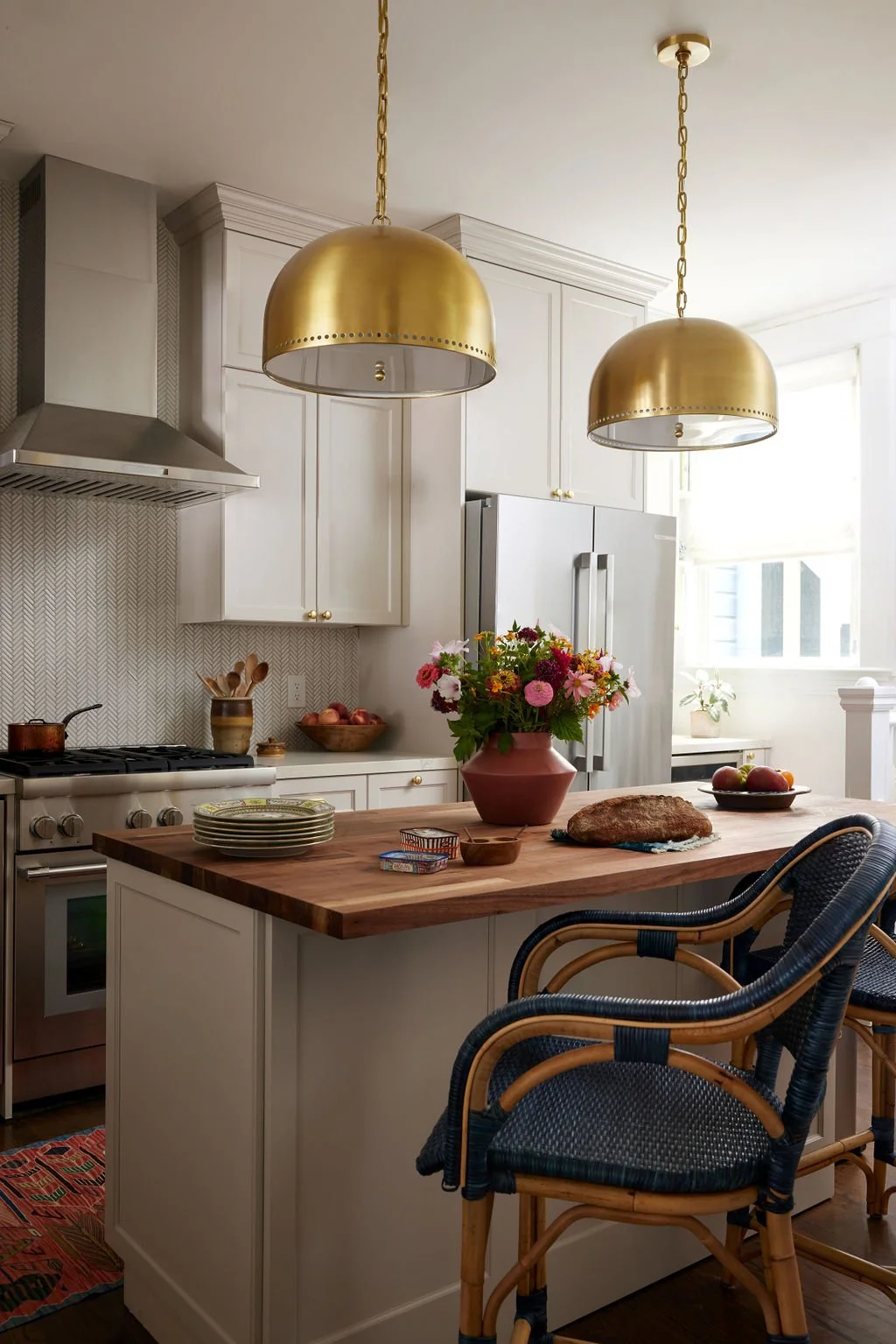 Love-and-Interiors-San Francisco-Kitchen-Island-Brass-Pendants-Butcher-Block.jpg