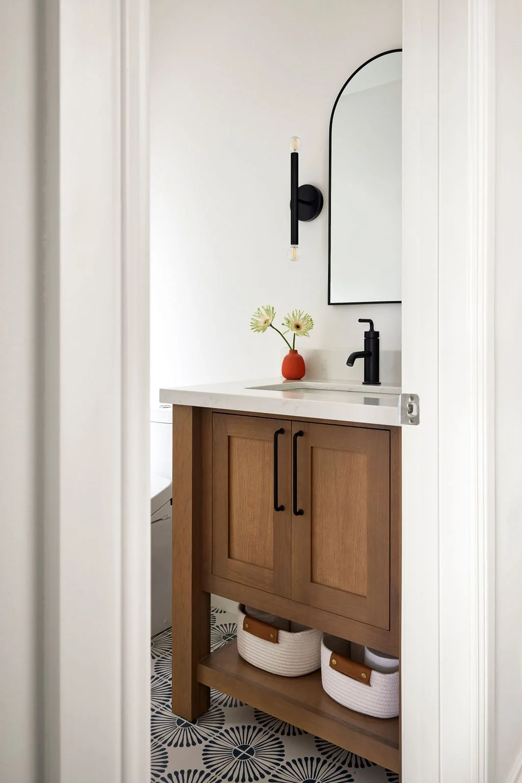 Love-and-Interiors_Glen-Park-Modern-Oasis-Guest-Bath-Patterned-Tile-Arched-Mirror.jpg