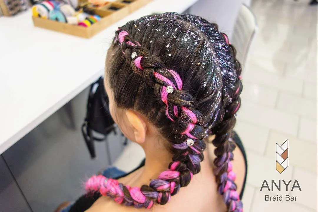 BOXER BRAIDS WITH EXTENSIONS