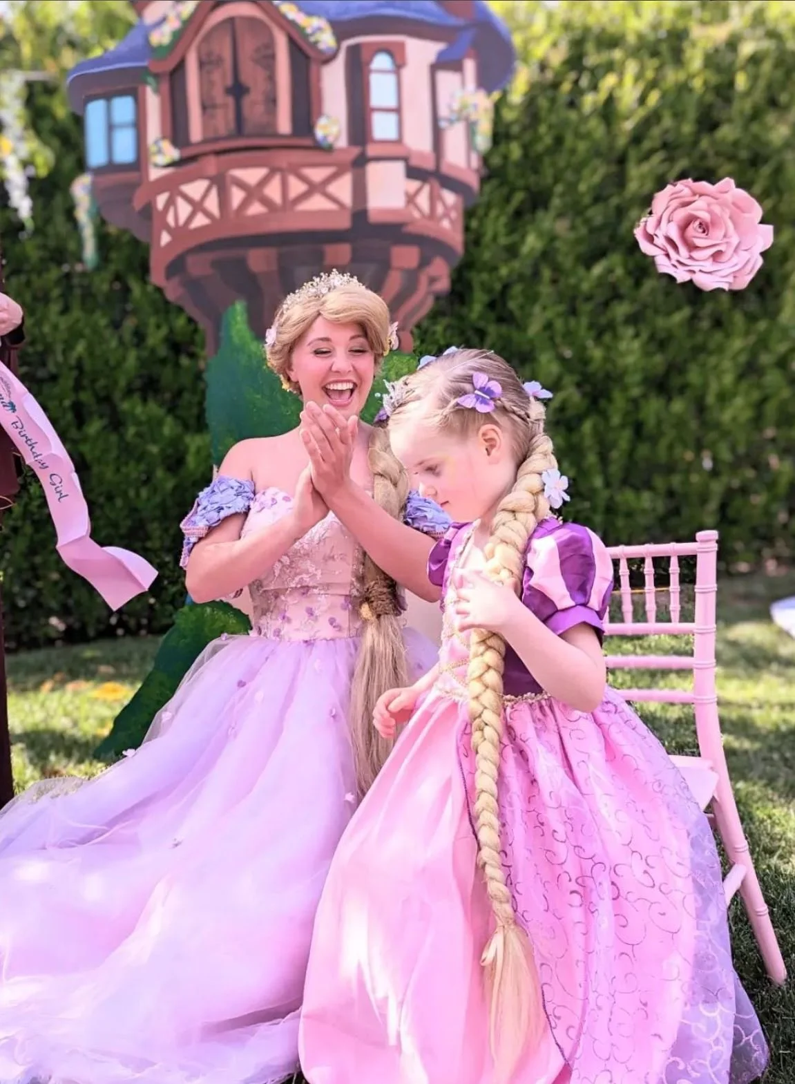 Tangled birthday party Los Angeles