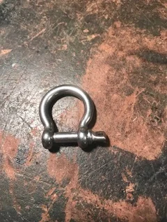 Stainless steel 1/4" anchor shackle