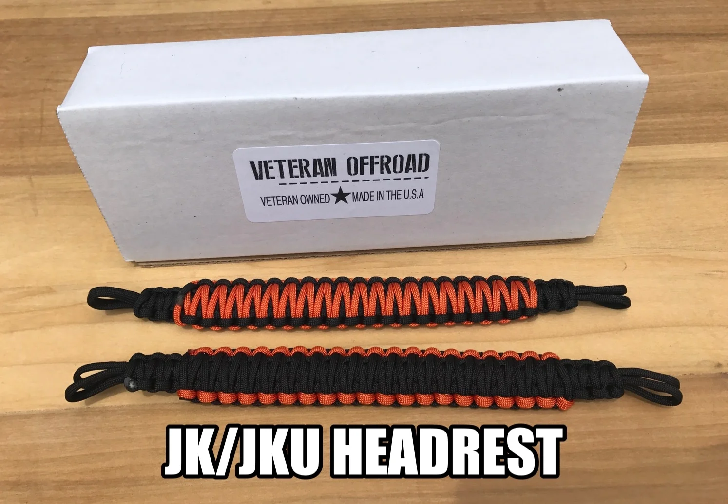 black and burnt orange headrest.JPG