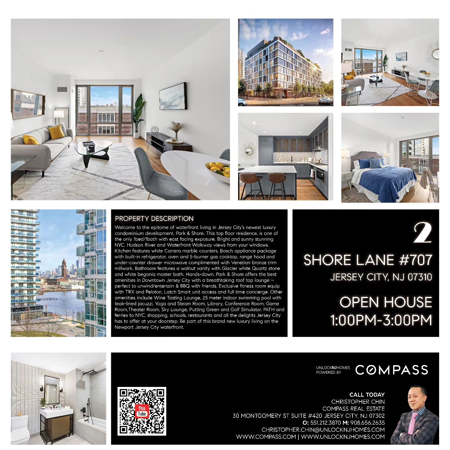 🎊🎊 Open House tomorrow! 🎊🎊🎊
Sunday January 14th
1:00PM-3:00PM
2 Shore Lane Jersey City, NJ 07310 

✅️ Easy access to NYC
✅️ NYC, Hudson River and Waterfront Walkway views
✅️ Incredible amenities

This home is listed by Gilli Axel from Compass Re