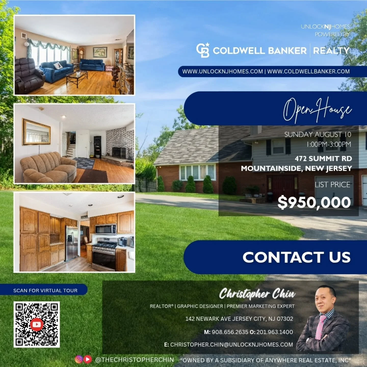 🅞🅟🅔🅝 🅗🅞🅤🅢🅔
472 Summit Rd Mountainside, NJ
𝗦𝘂𝗻𝗱𝗮𝘆 𝗔𝘂𝗴𝘂𝘀𝘁 10𝘁𝗵, 2025
1:00PM-3:00PM

Check out some of our favorite local businesses

#Unlocknjhomes #potential #mountainsidenj #mountainsidenjrealestate #coldwellbankerhomes #coldwe