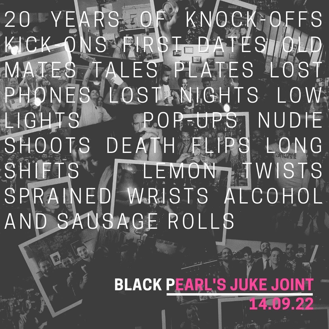 &bull;
BLACK PEARL&rsquo;S JUKE JOINT

Come help us celebrate hitting our 20s @ Earl&rsquo;s tomorrow night from 730pm, thanks to @donjuliotequila for @worldclasscocktailfestival.

The Newtown of Melbourne &amp; the Fitzroy of Sydney, together at las