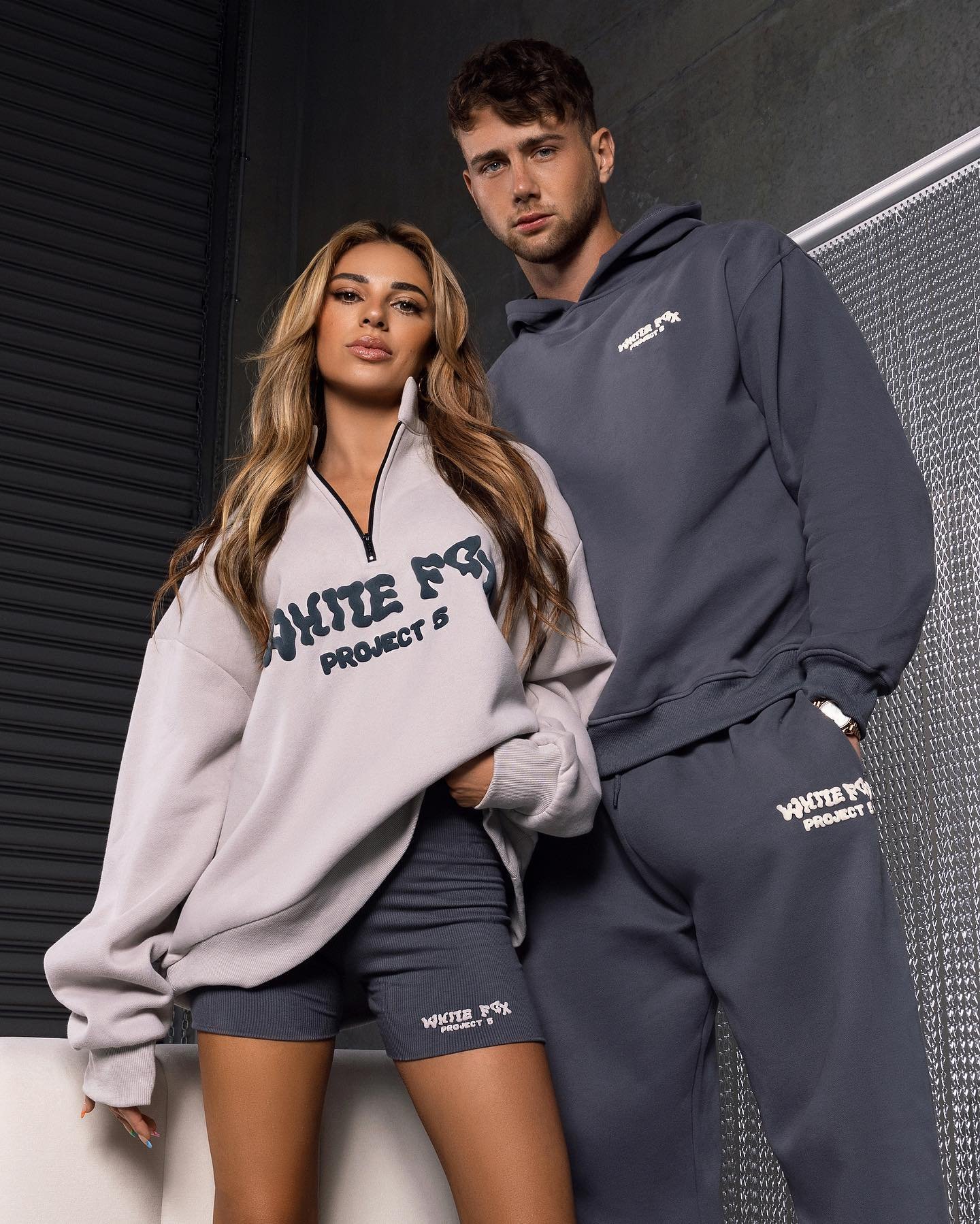White Fox Project 5 💥
@whitefoxboutique 
@georgiahassarati &amp; @harryjowsey 

Makeup @leahbaines_mua 
Hair @dodiejayhair 
WF team @laurathomson10 @sarahmauthner @elenikallivretakis