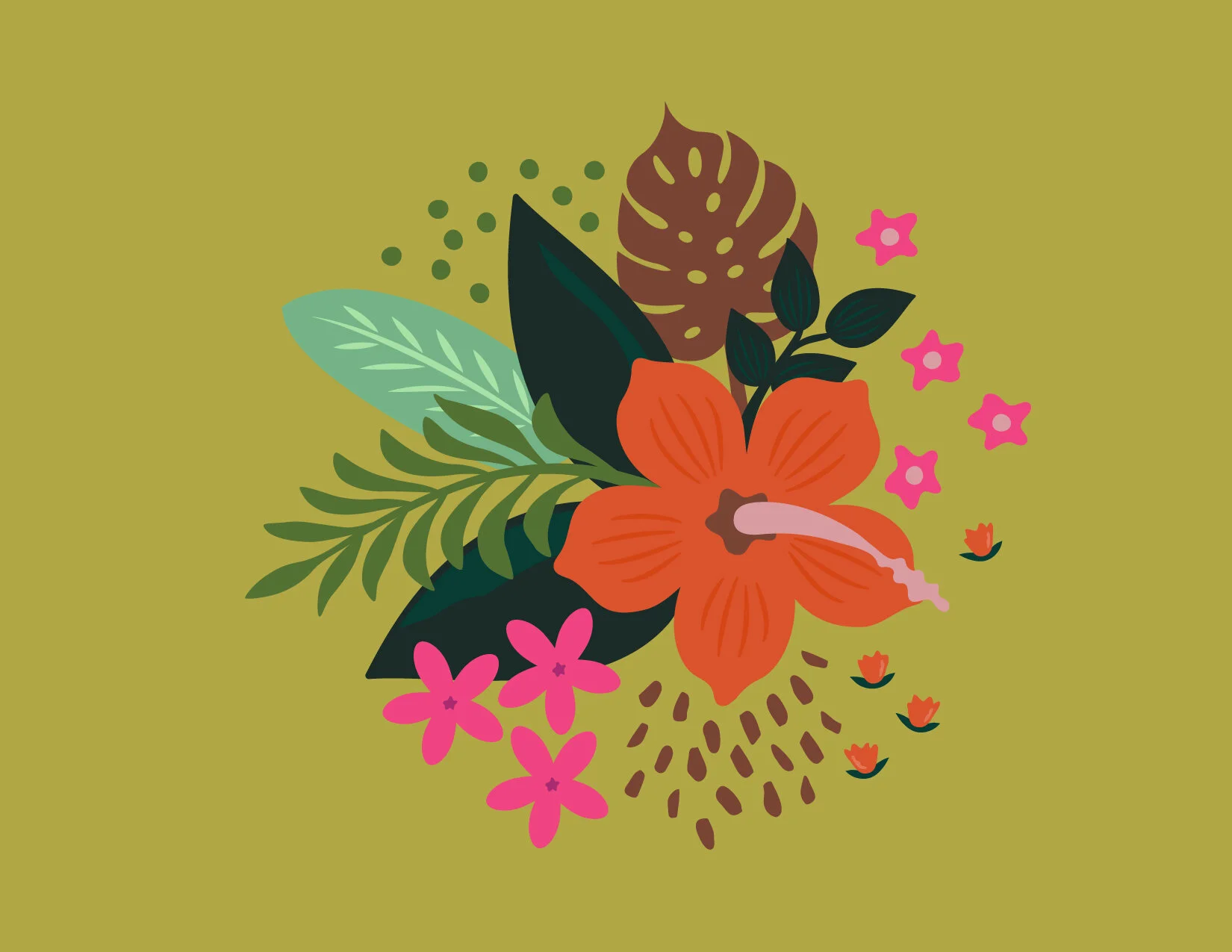 Tropical Flowers-LIMEGREEN-01.jpg