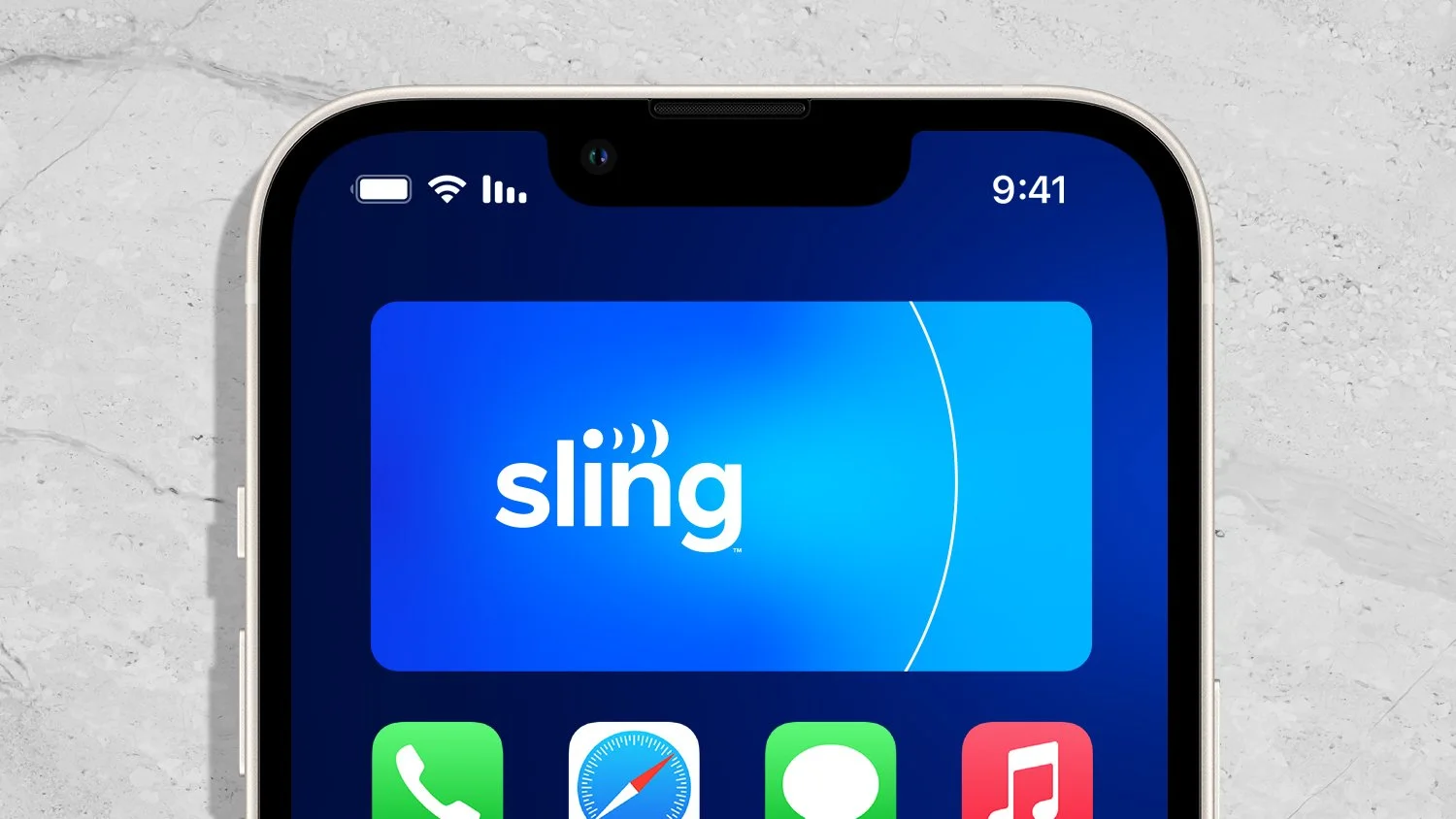 Sling TV App widget