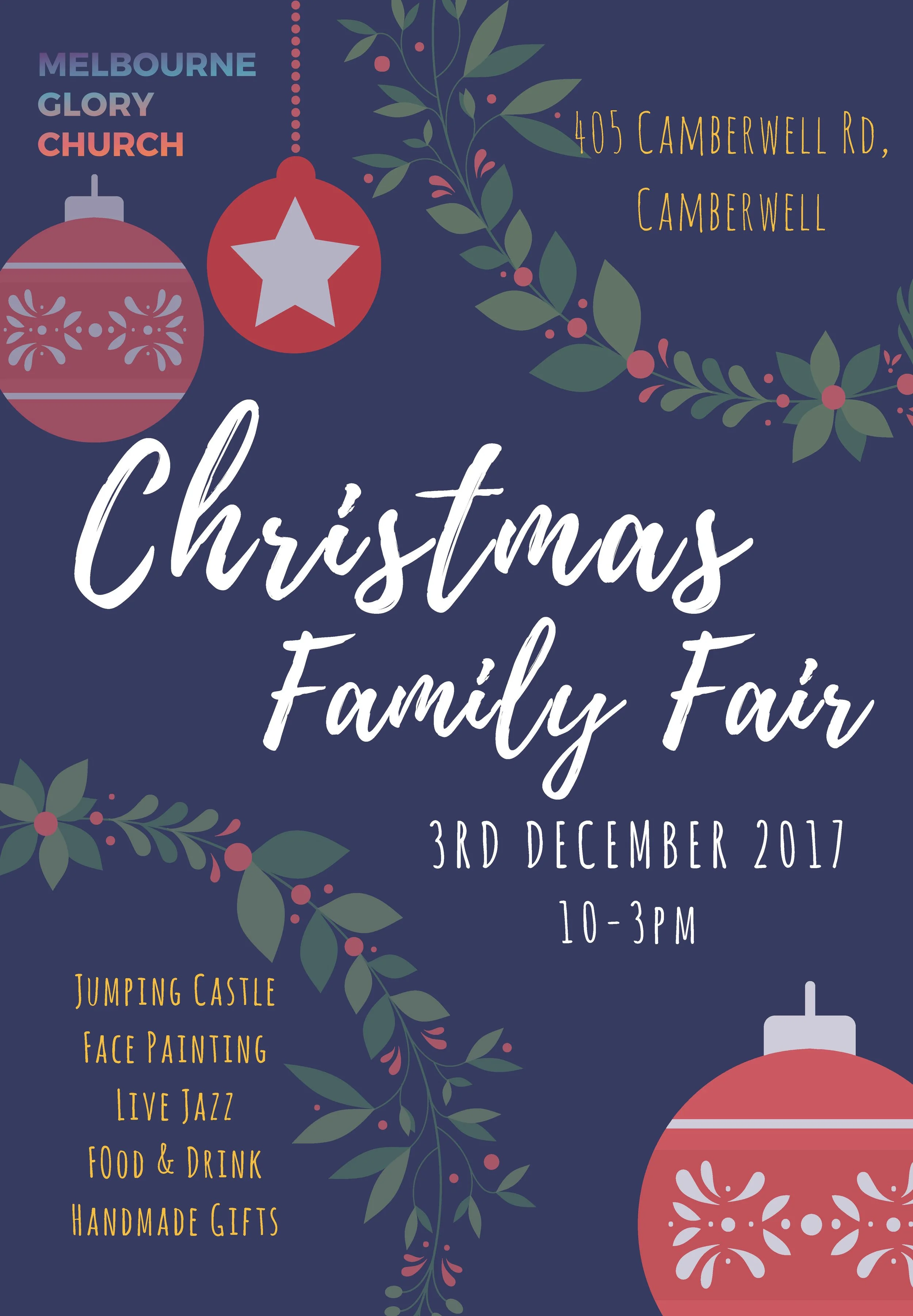 Christmas Fair in Camberwell