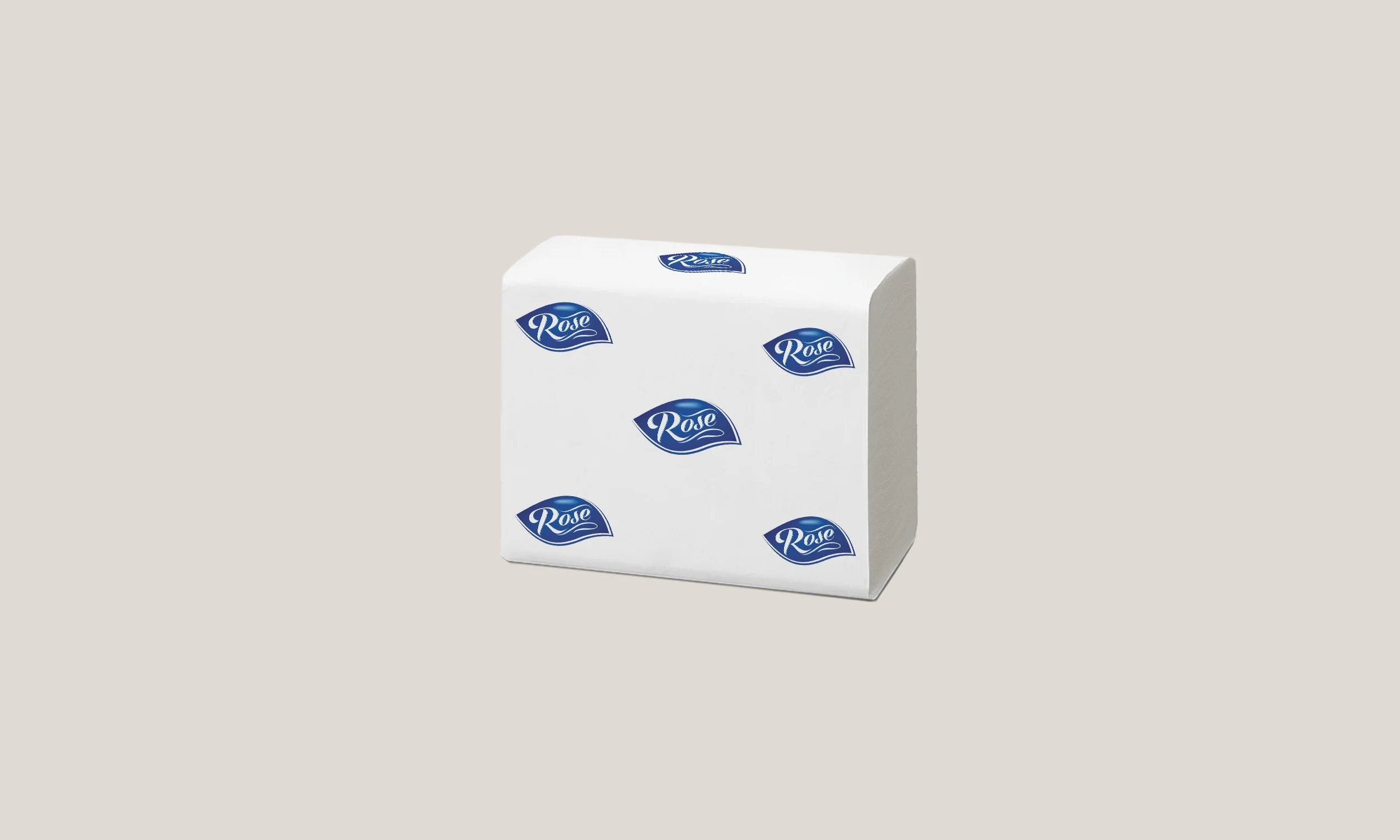 v-folded toilet paper