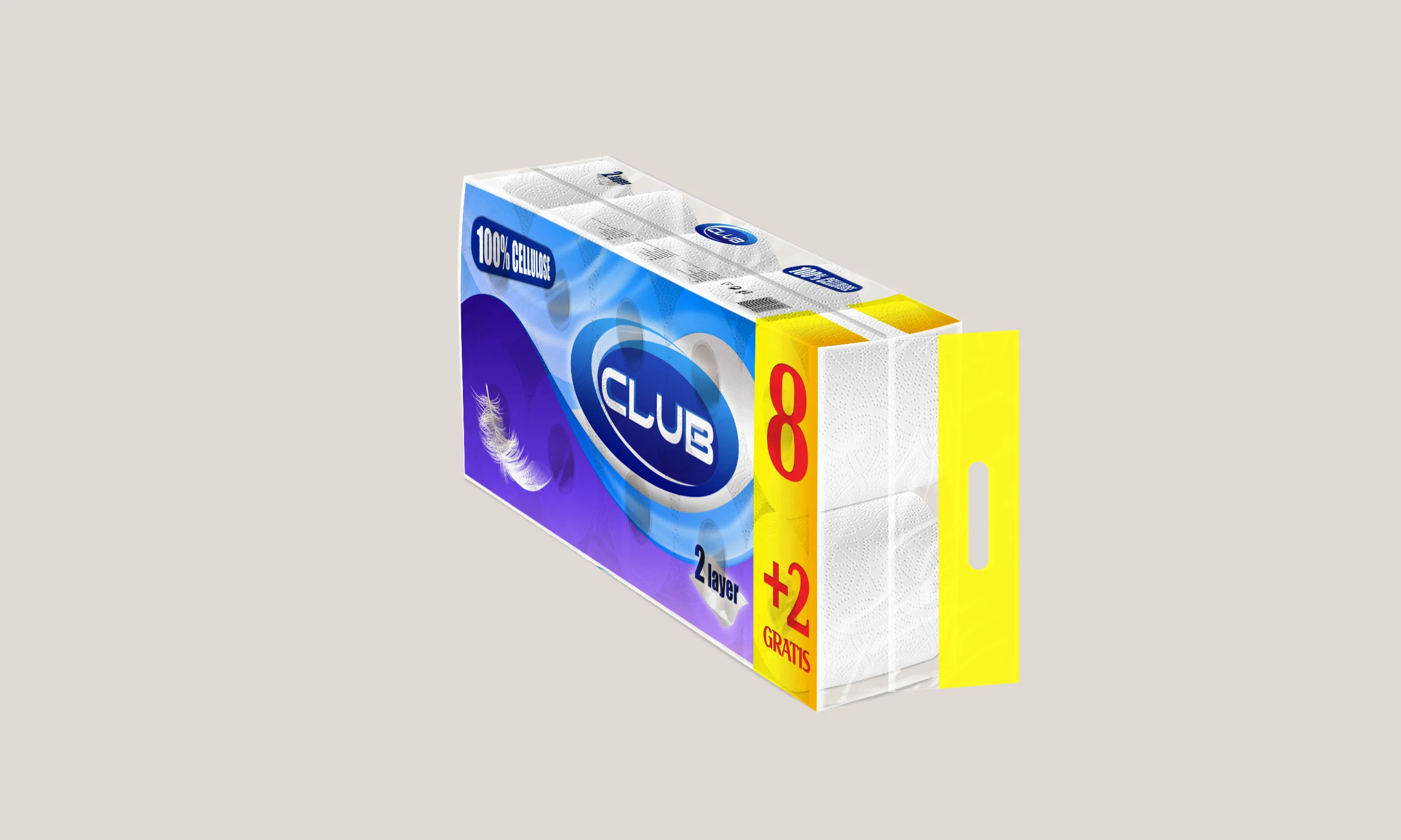CLUB TOILET PAPER 8+2