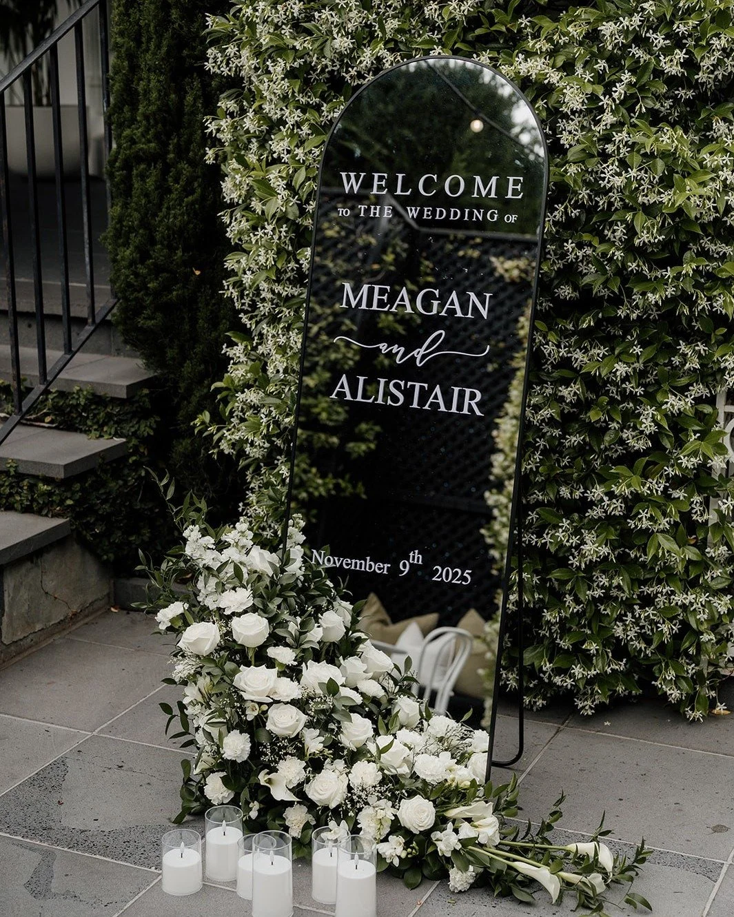 Made for the courtyard!
Photographer @jeanbremnerweddings