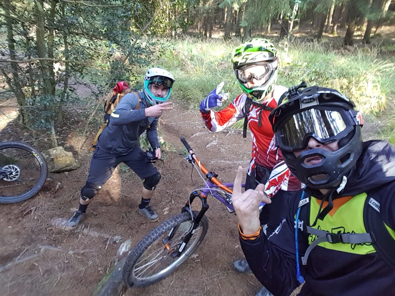 The Netherlands might be flat, but Belgium has some awesome trails!!