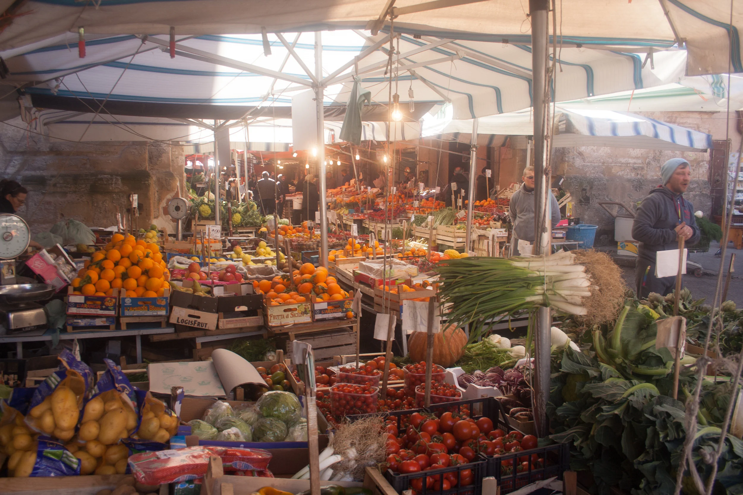 A WONDERFUL MARKET IN PALERMO