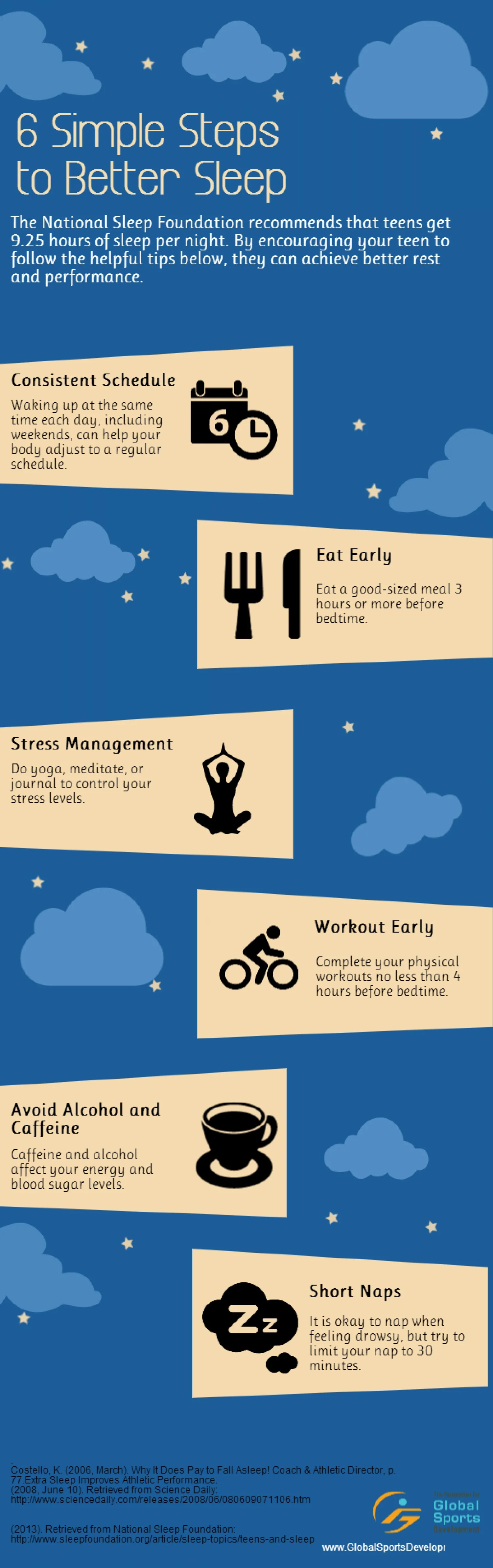 6 tips to improve your sleep