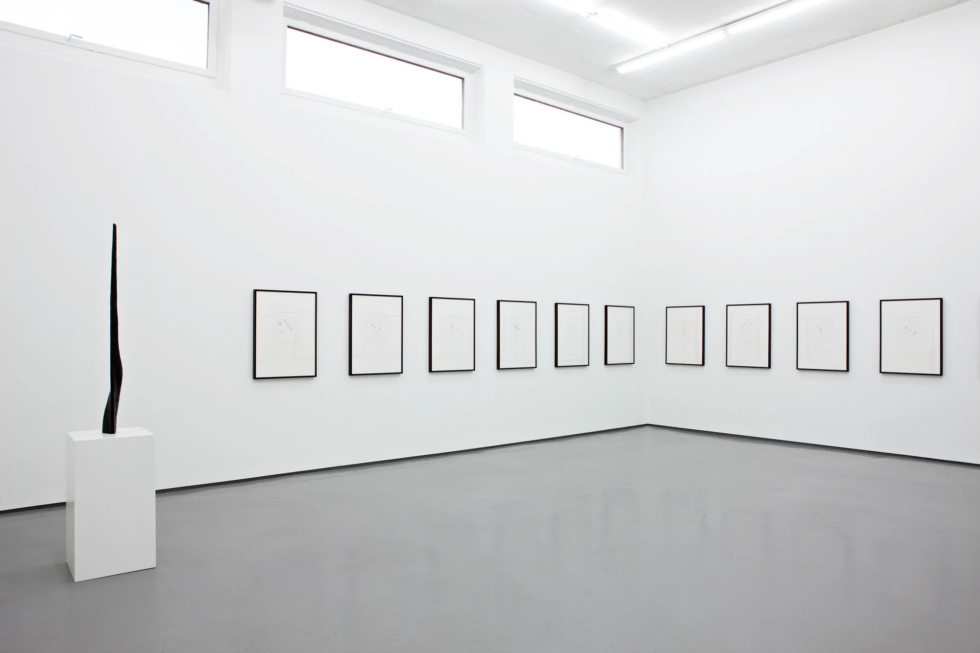 Installation view Jan Groth, New Drawings, Galleri Riis, Oslo, 2012