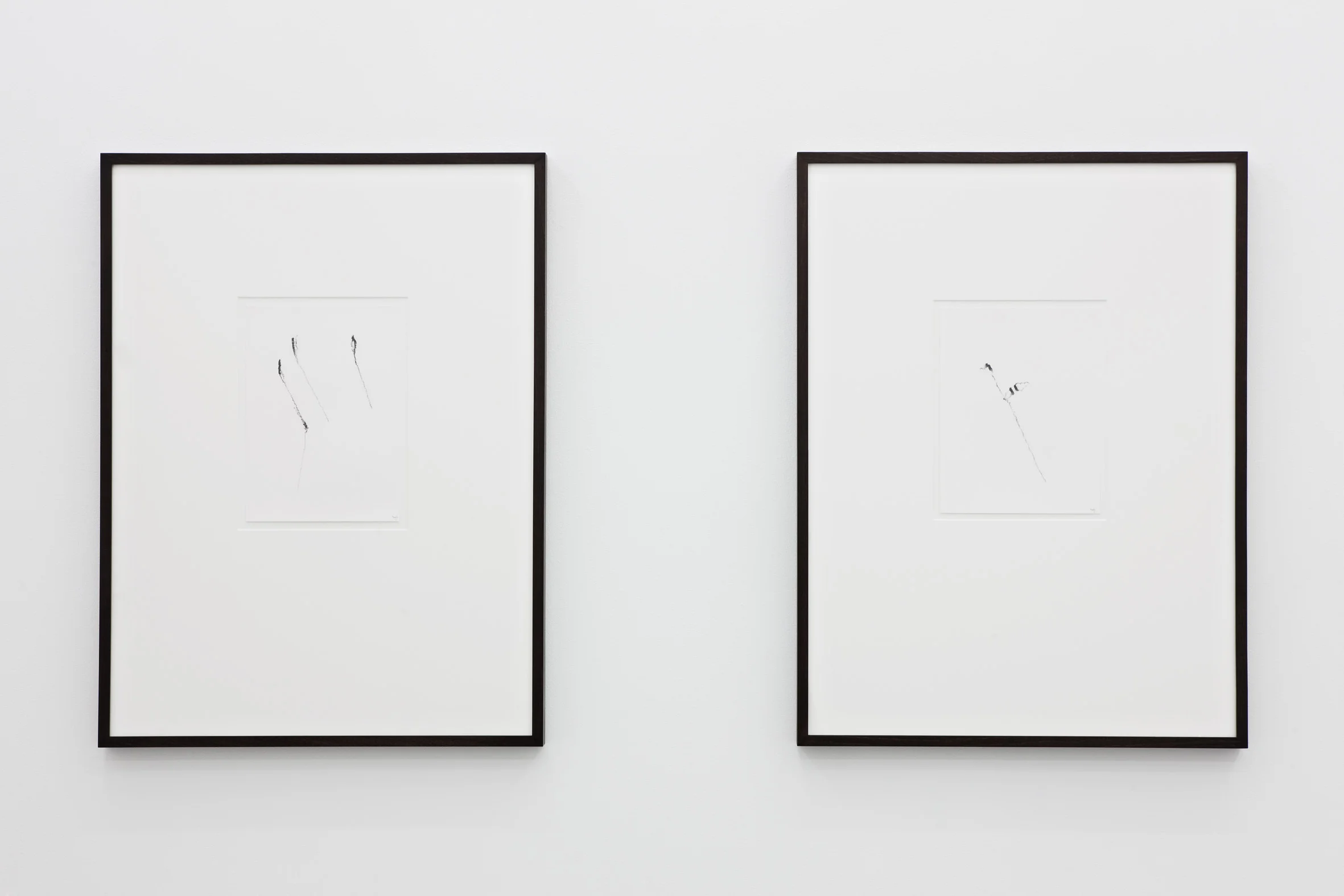 Installation view, JAN GROTH, New drawings, Galleri Riis, Oslo 2012