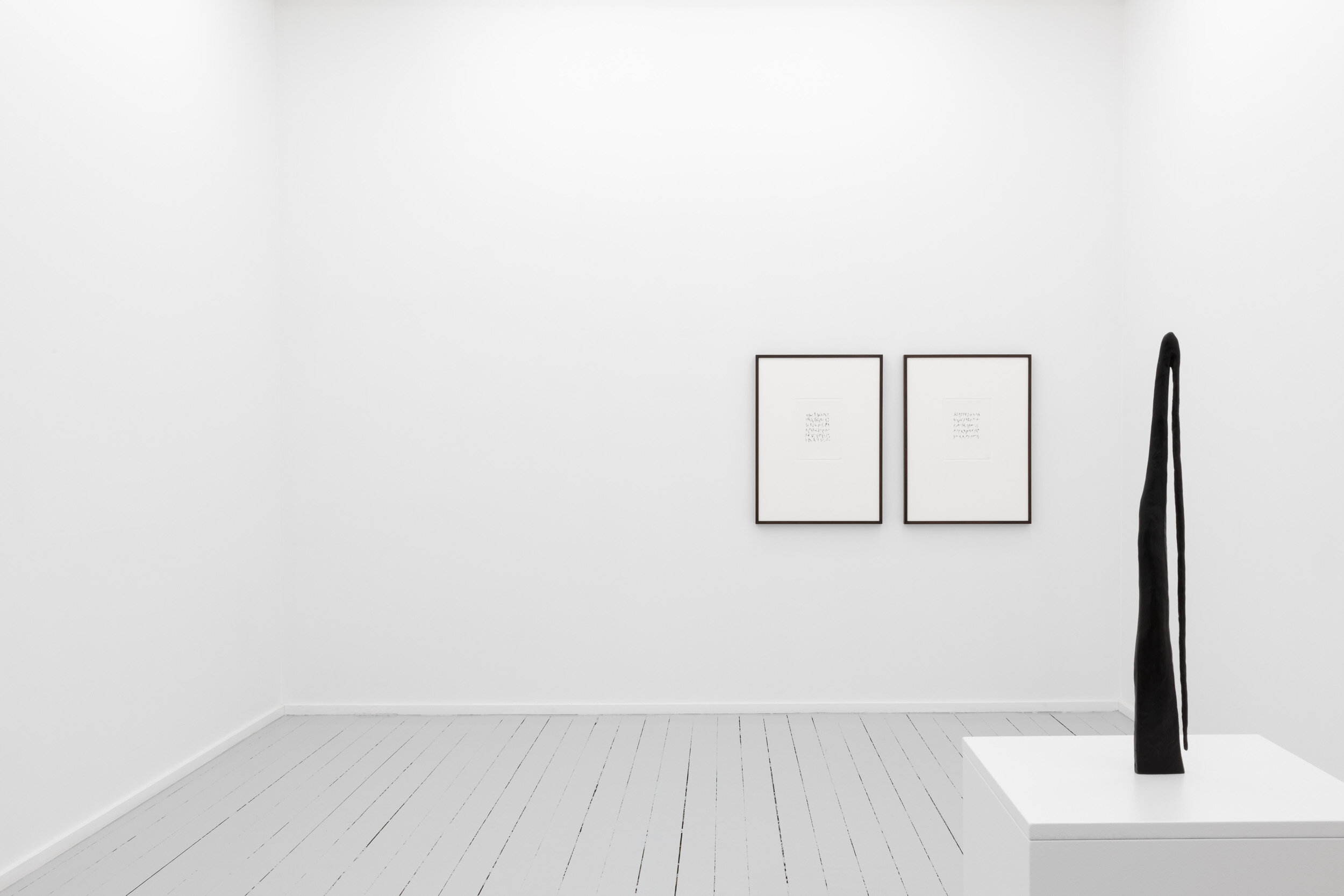  Installation view, Jan Groth ‘Signs and Figures’, Galleri Riis, Oslo 2019. Photographer: Adrian Bugge 