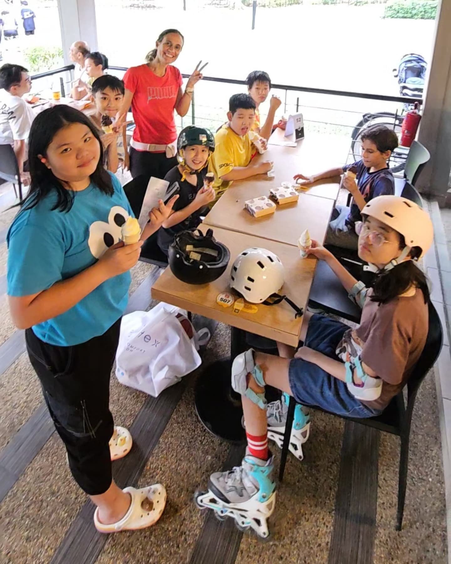 &quot;There is nothing better than a friend, unless it is a friend with ice cream.&quot;

#SCHOOLHolidaySkateCamp
---&gt; Check out our homepage; www.RollerCookie.com

#WestCoastPark
#WeekendClasses 
#PostExamActivity
#CCAs
#SpecialNeedsProgramme_SEP