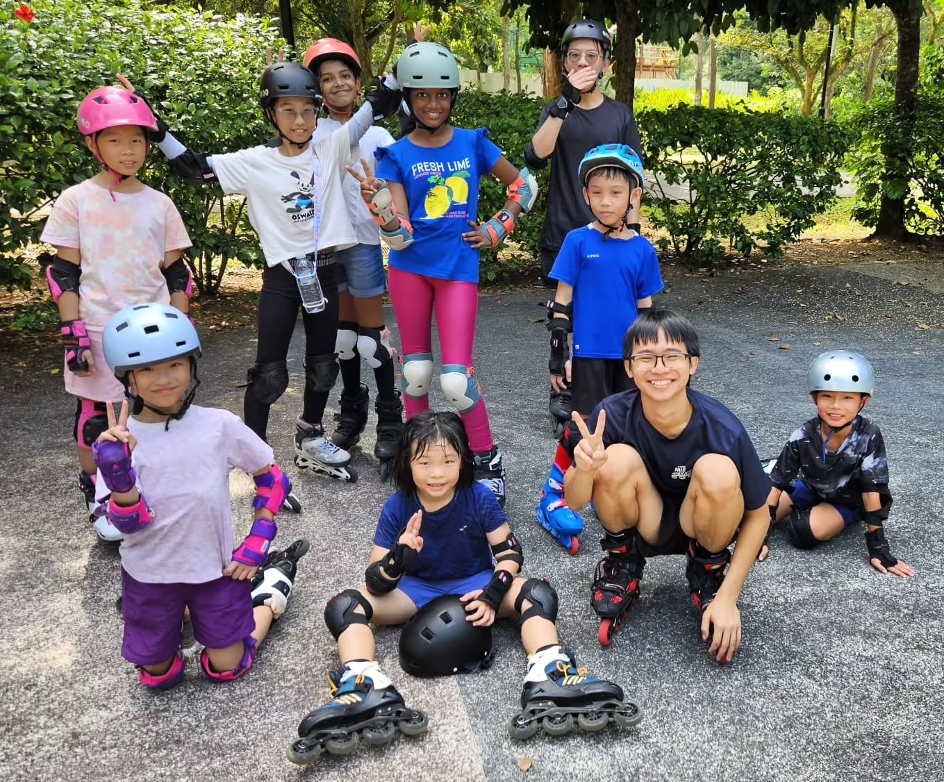 &quot;The innocence of your smile is a gift to the world.&quot; 

Congrats, members!!!

#WestCoastPark
#WeekendClasses 
#PostExamActivity
#CCAs
#SpecialNeedsProgramme_SEP
#ROLLERCOOKIECLUB_RCC
#SCHOOLHolidaySkateCamp 
#TRAININGNEVERLIE
#RegisteredMOE