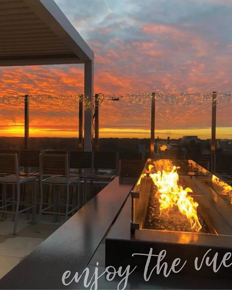 Cynthia with BlueTone Jazz Collective at Vue Rooftop in Iowa City