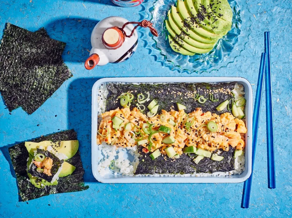 baked sushi — Syros We love avocado