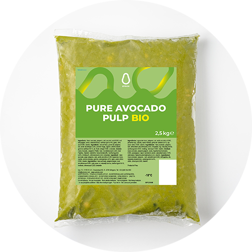 Frozen Avocado Pulp Pure Organic — Syros We love avocado