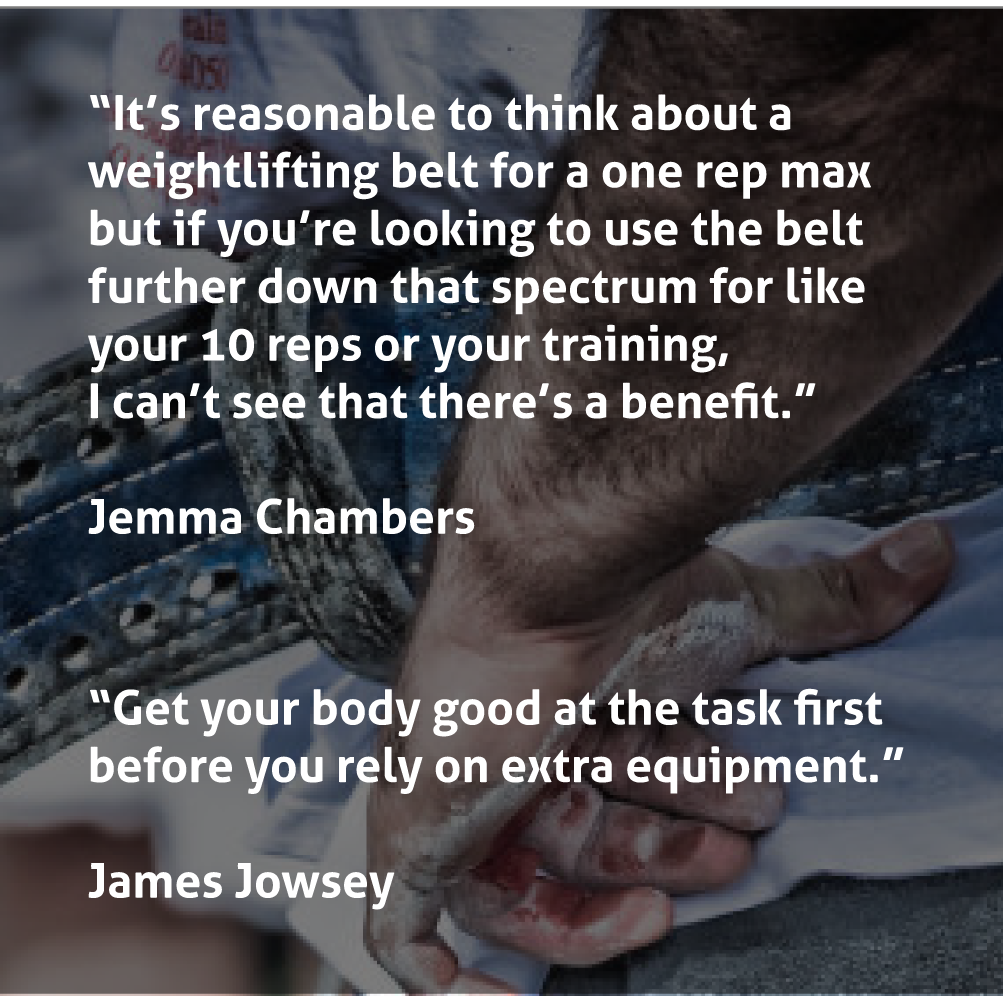 Weightlifting belts - to use or not to use ?