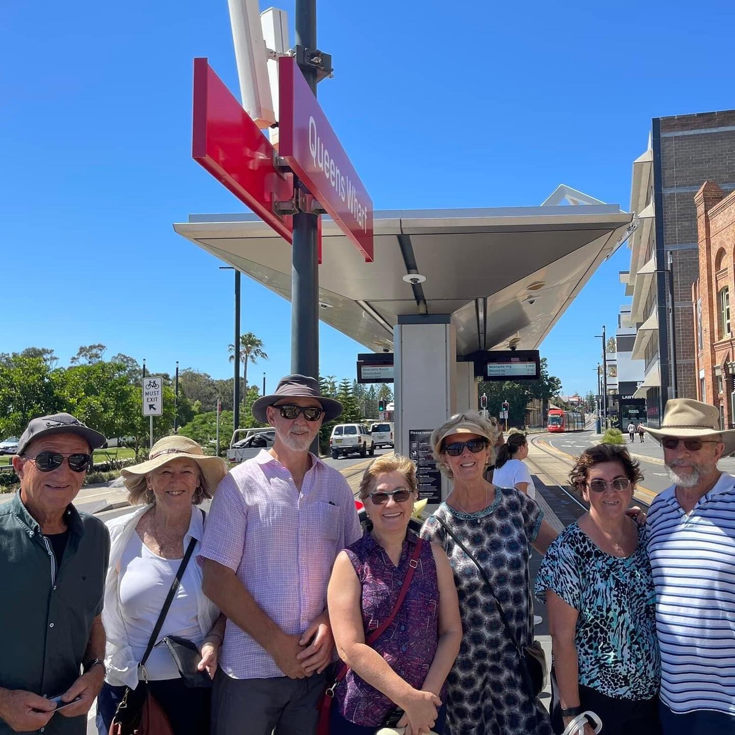 7 locals (all from the same family!) caught the light rail to Queens Wharf, found our friendly guide Matt and toured through the East End. Always lovely to hear some old tales and share the new. Thanks gang, that was awesome ☀️😎🙏🏽
