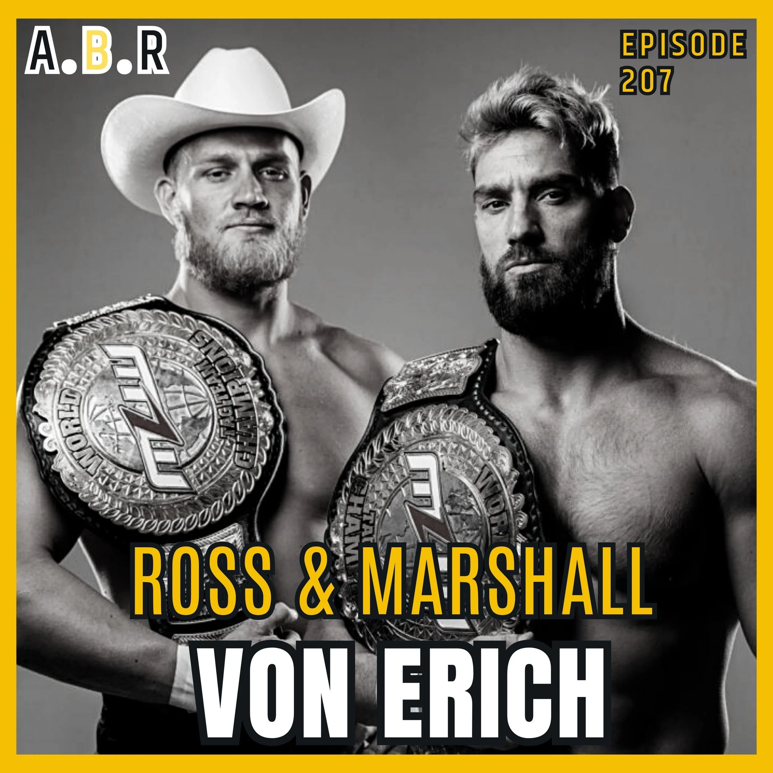 Airey Bros. Radio / Marshall &amp; Ross Von Erich / Ep 207 / The Von Erichs / Tag Team / World Champions / Professional Wrestling