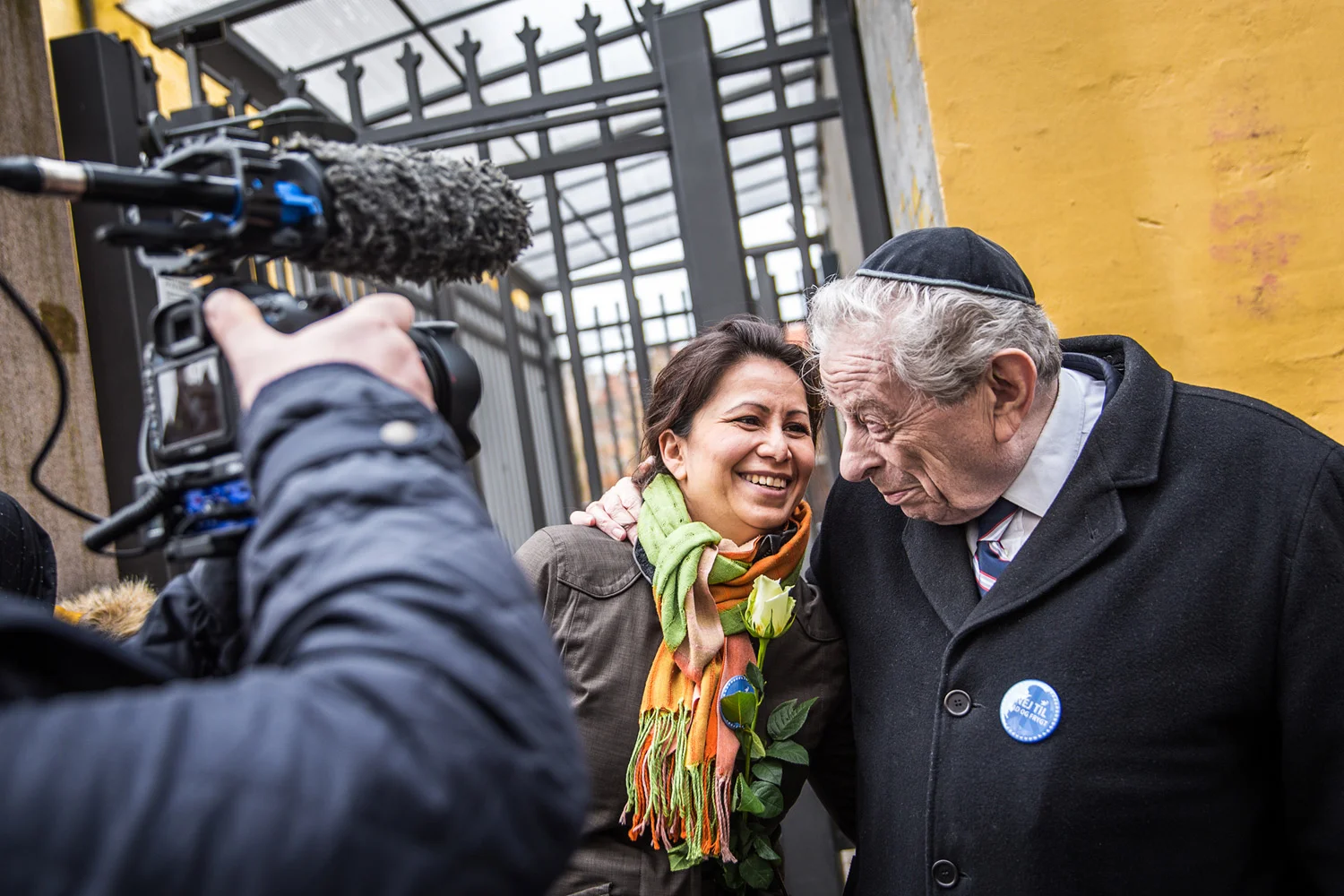 Özlem Cekic og Bent Melchior