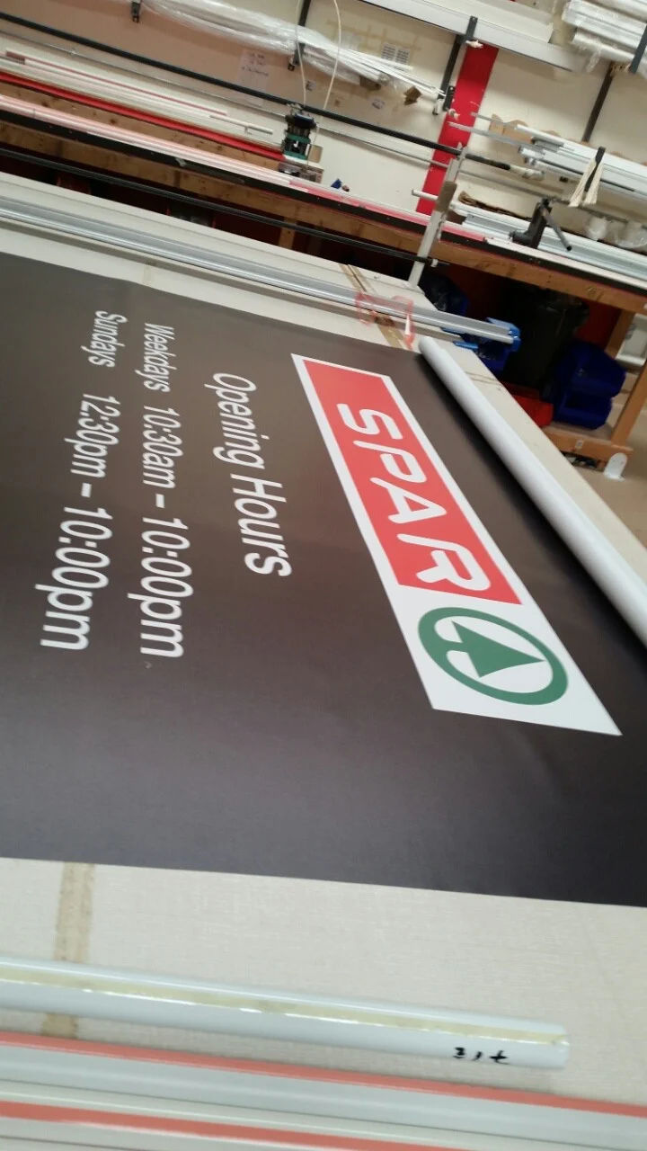 Roller Blinds with Logo at Spar