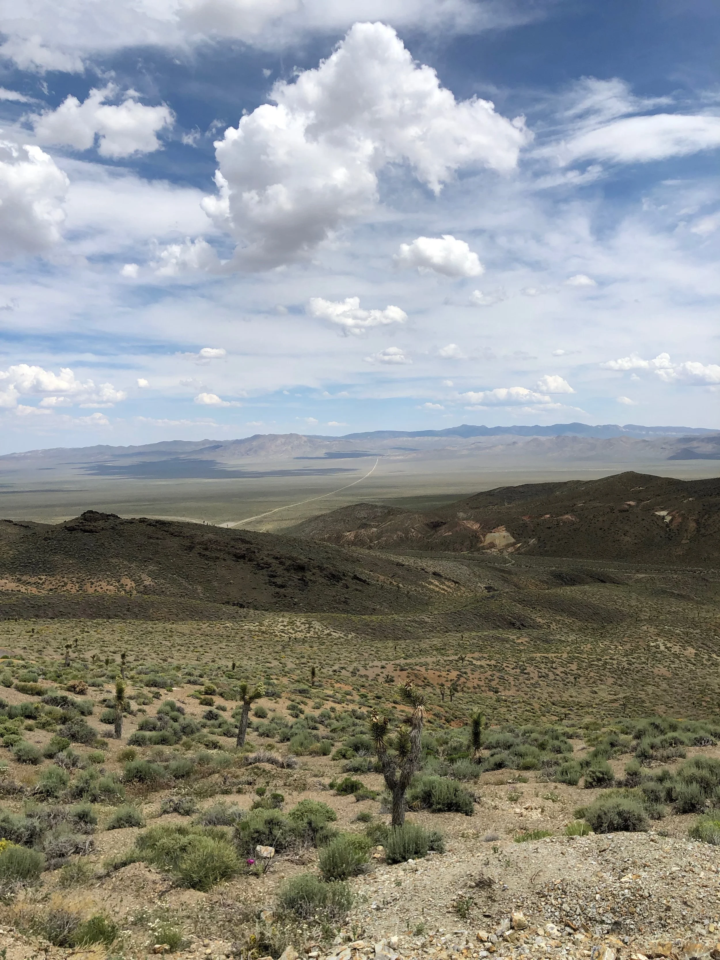 In Nevada - You Can Literally See For Miles & Miles