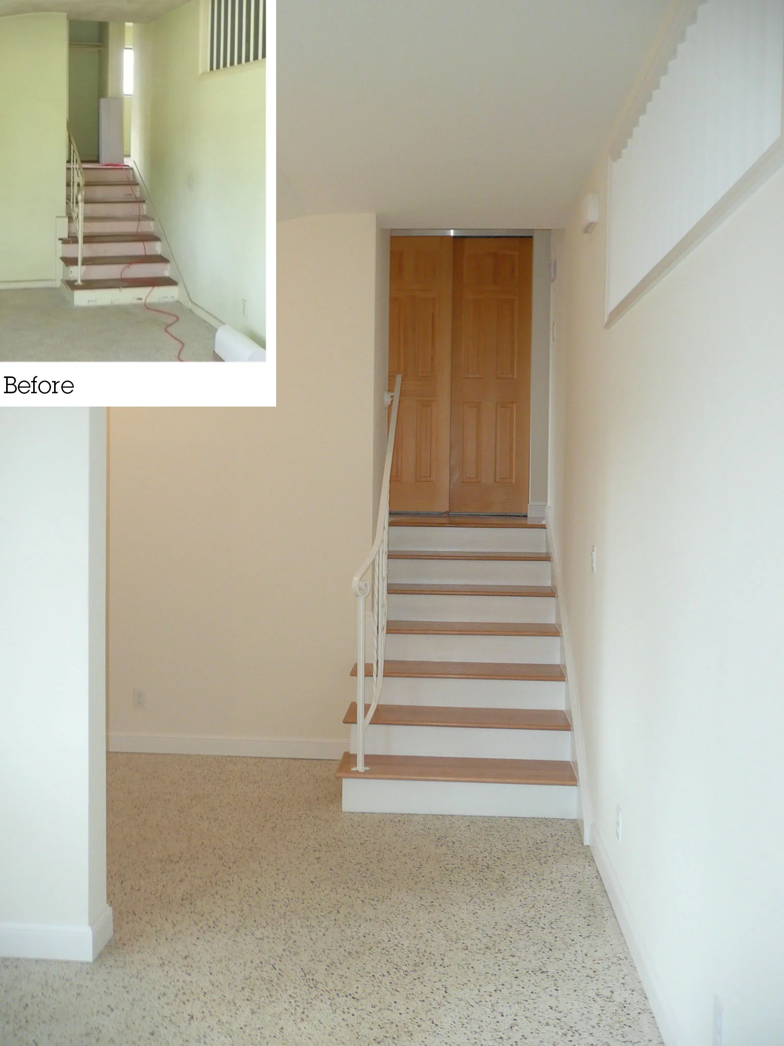 Entry and stairs