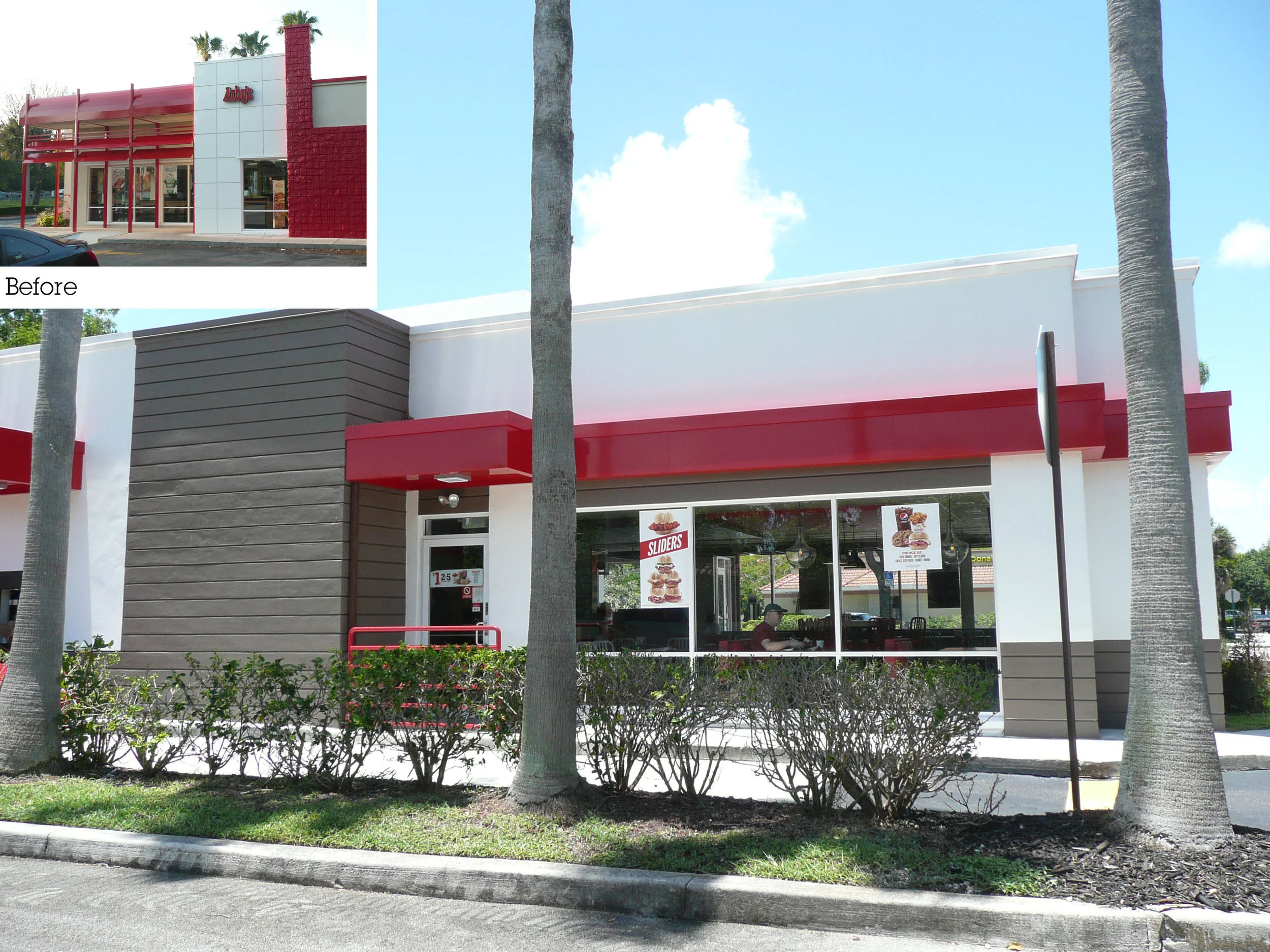 Arby's, Coral Springs: Before and After