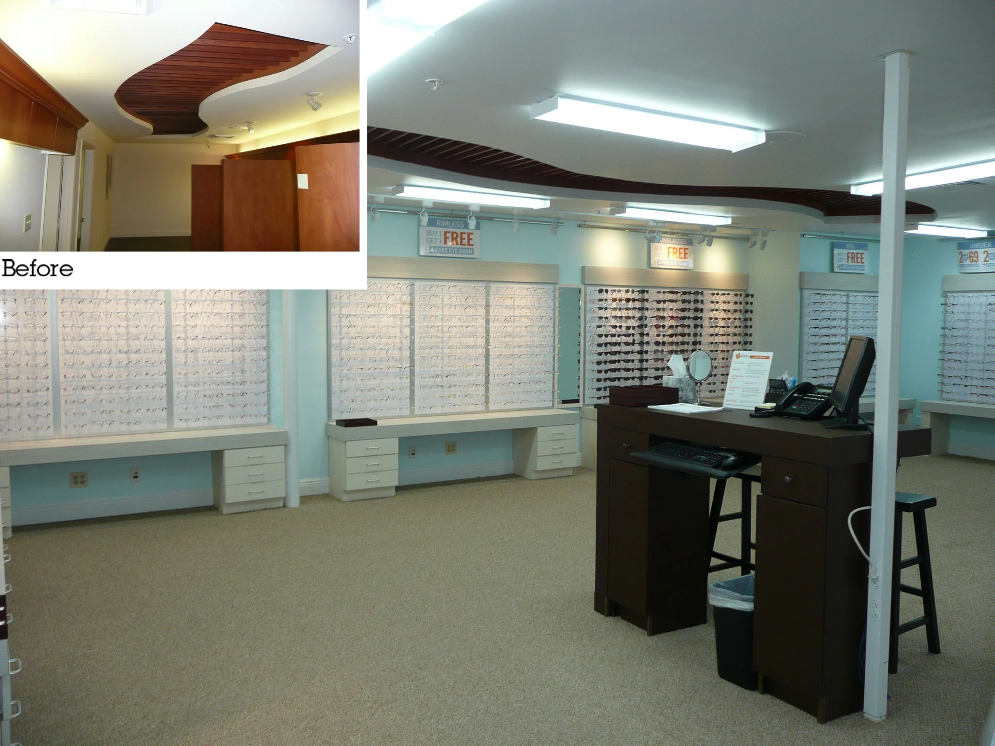 Stanton Optical: Lake Worth Before and After
