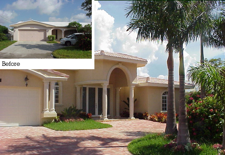 Fort Lauderdale: New entry and raised roof
