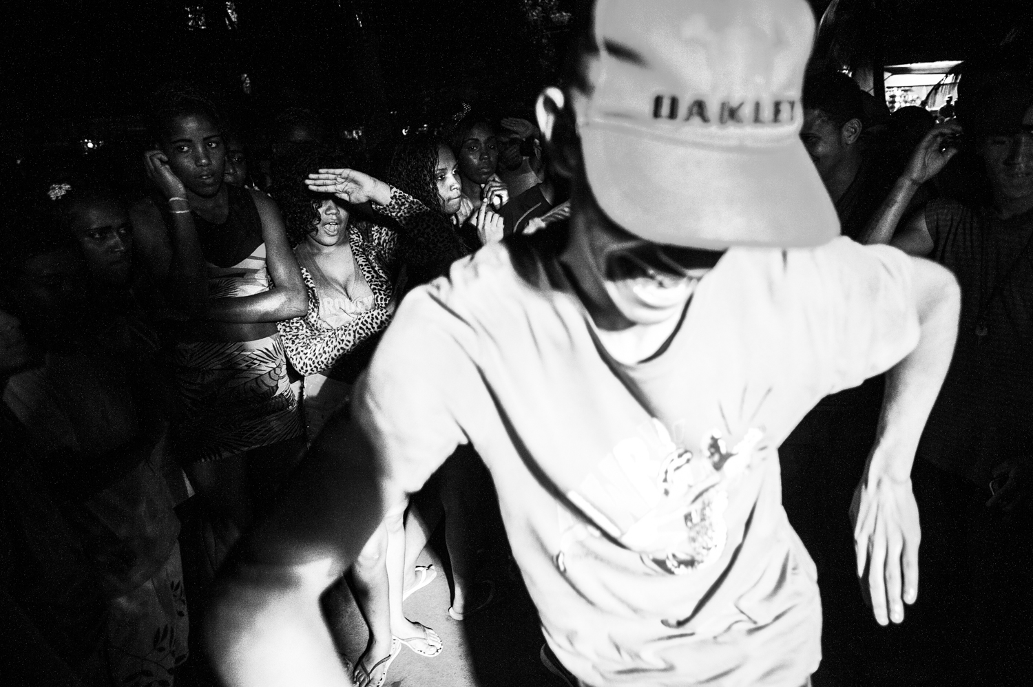  Baile funky in favela do Jacarezinho, where this street dance was born during the well-know saturday night party. 