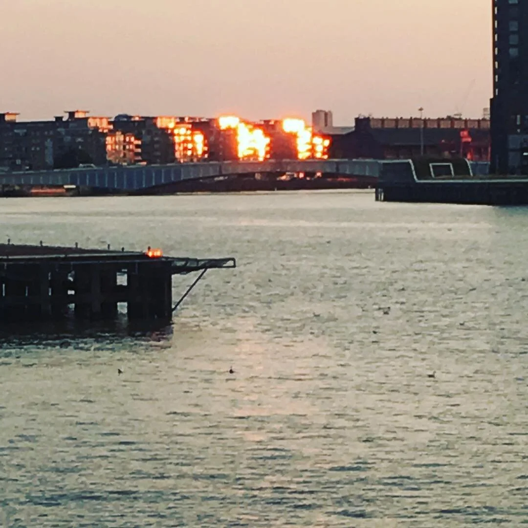Burning Bank Holiday Sunset 🌞🌅