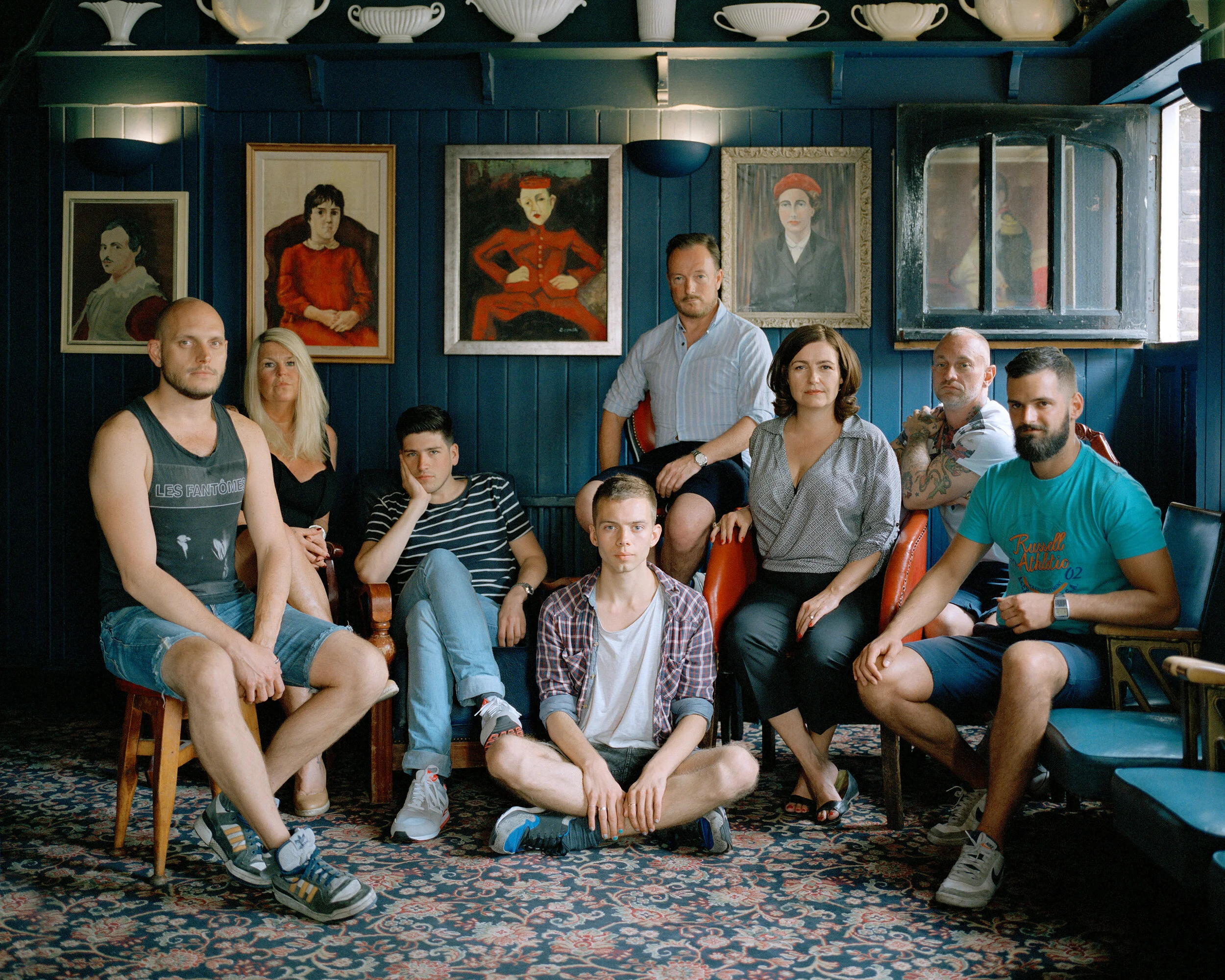 Nelson’s Head bar staff, personal work