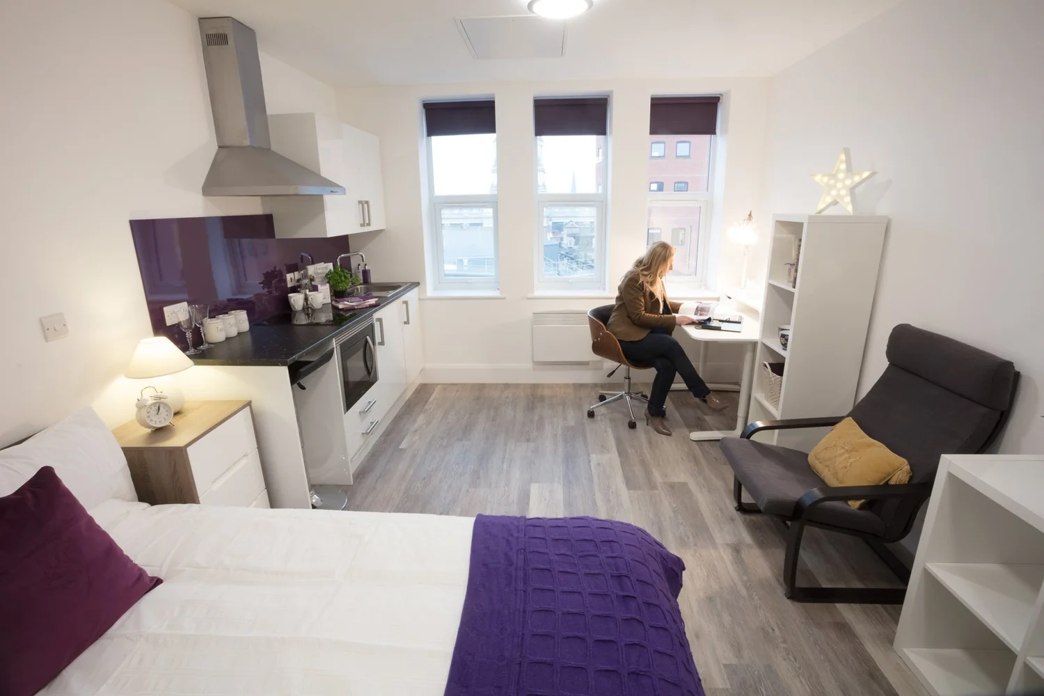 Luxury Student Studios at the Express Building in Nottingham