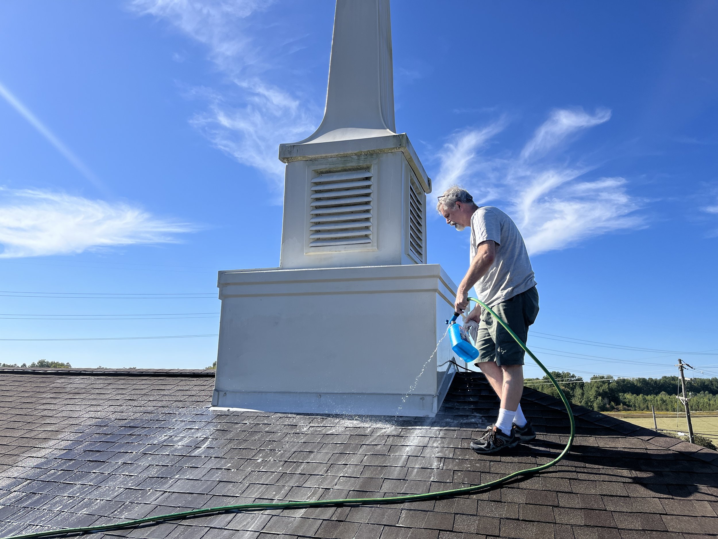 Steeple Cleaning