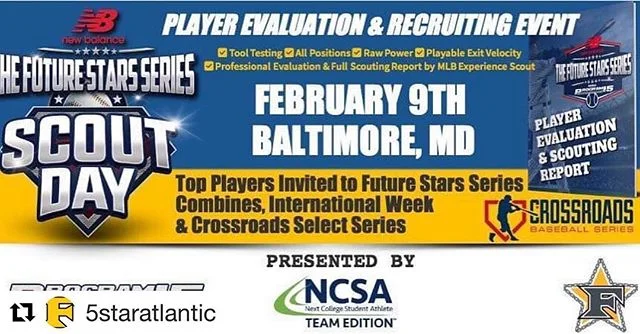 #Repost @5staratlantic
・・・
@5staratlantic @futurestarsseries Scout Day, February 9, 9AM-12pm , @teamr1a , register at link in bio. #5starmafia @5starnational
