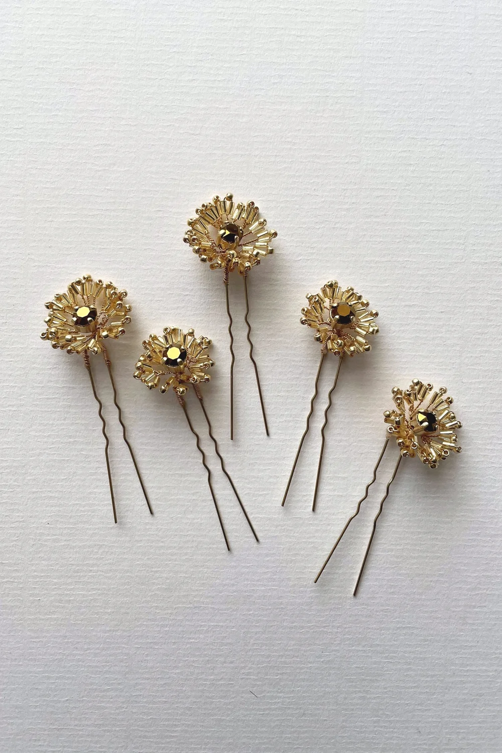 Eden B Studio CLAREMONT HAIRPINS | Bridal Hairpins, Silk Flower Hairpins CLAREMONT HAIRPINS | Bridal Hairpins, Bridal Hair  main image 3