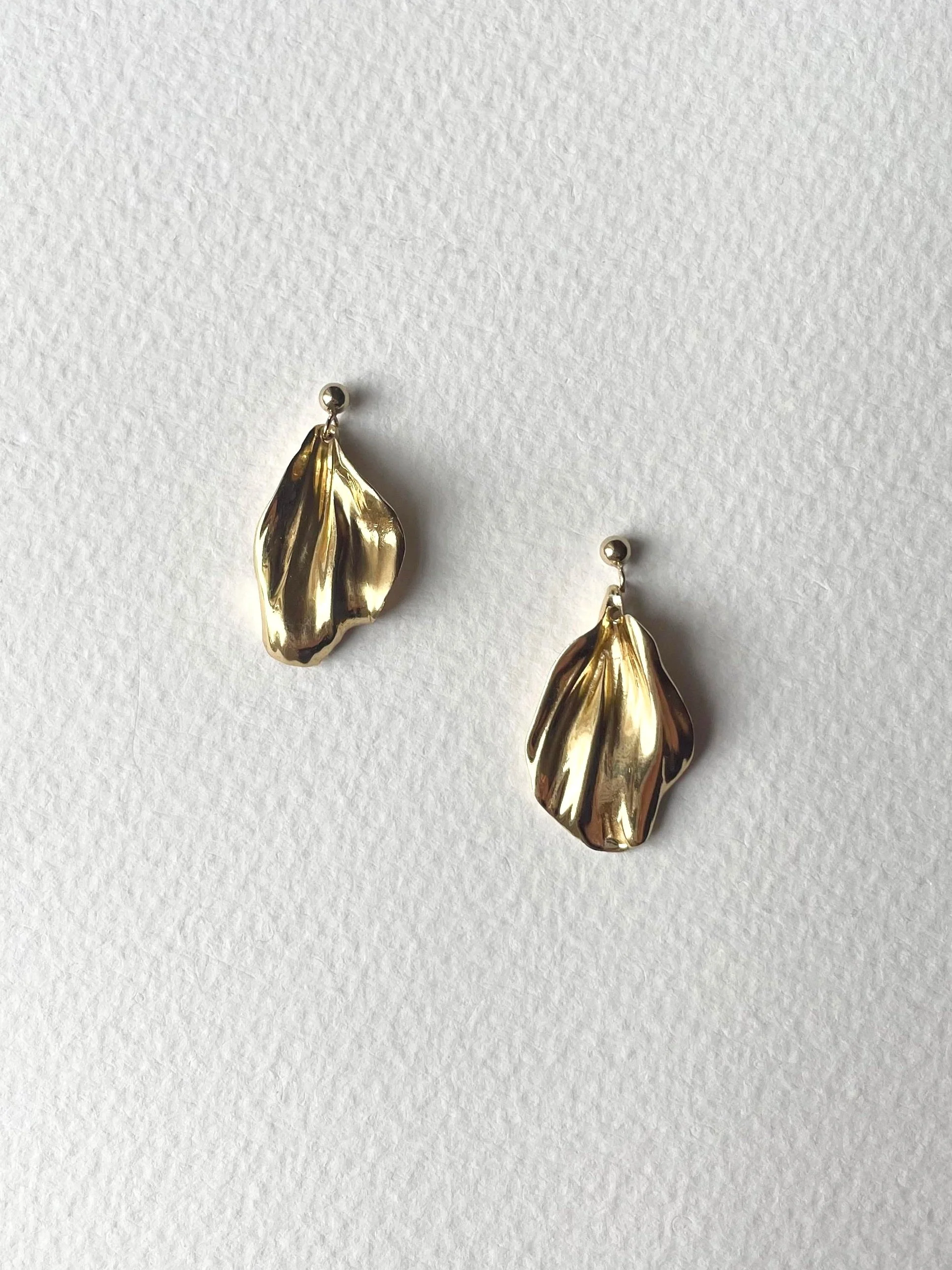 Ada Drop Earrings 18ct Gold