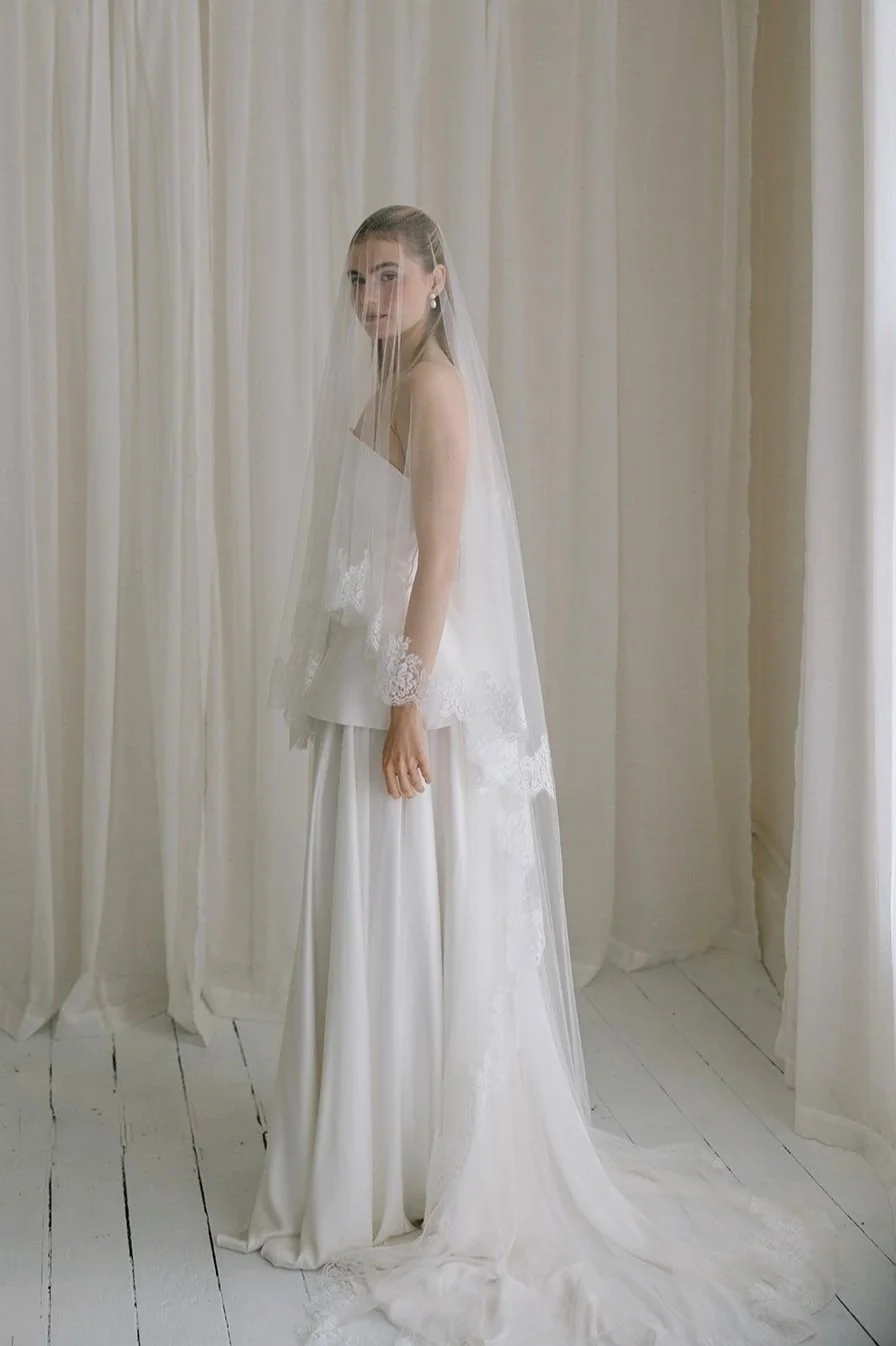 Emily two-tier Wedding Veil