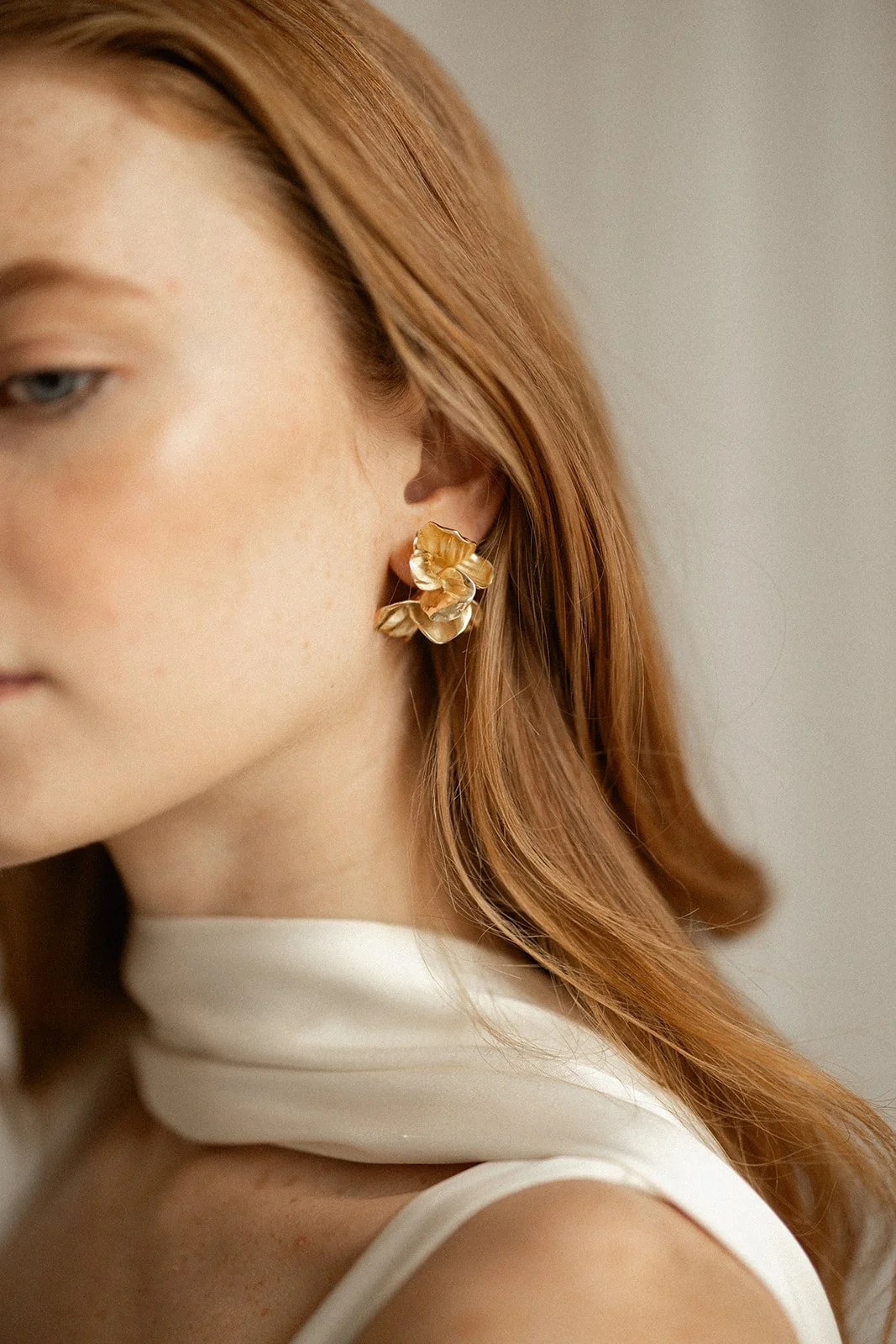 Emma Stud Earrings 18ct Gold